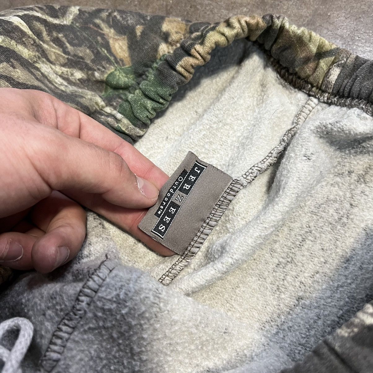 Jerzees × Vintage Vintage Jerzees Outdoor Camo Sweatpants Jogger Faded Baggy Size US 30 / EU 46 - 7 Thumbnail