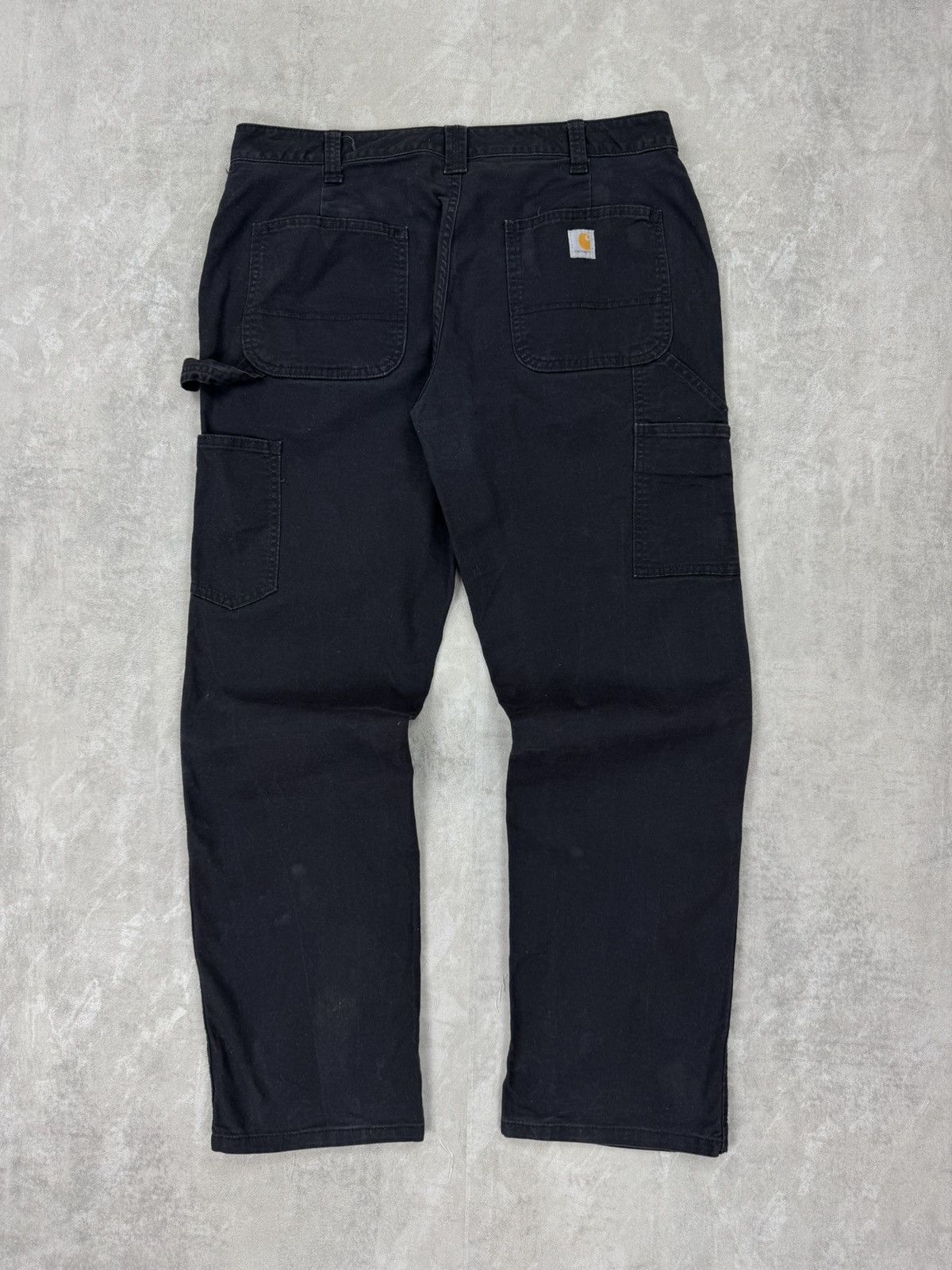 Carhartt Carhartt Originals Fit Womens Work Pants Black Size 12 Size 34" / US 12 / IT 48 - 2 Thumbnail