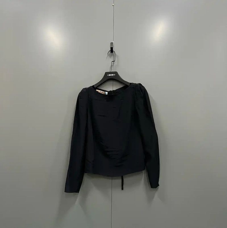 Marni Marni Black Cotton Short Sleeve T-Shirt 0089 Size ONE SIZE - 1 Thumbnail