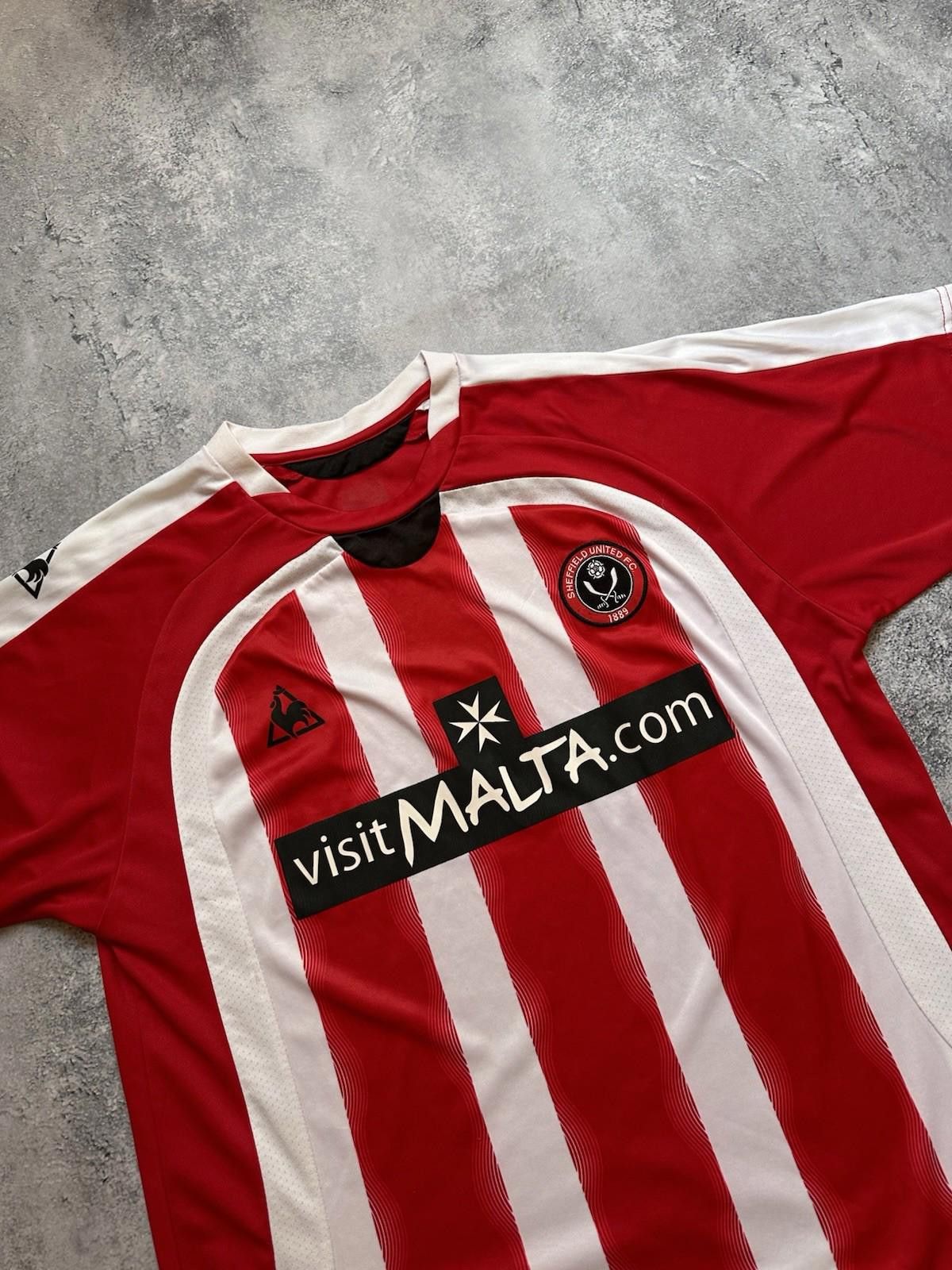 Le Coq Sportif SHEFFIELD 2008 2009 HOME SHIRT FOOTBALL SOCCER JERSEY Size US XL / EU 56 / 4 - 2 Thumbnail