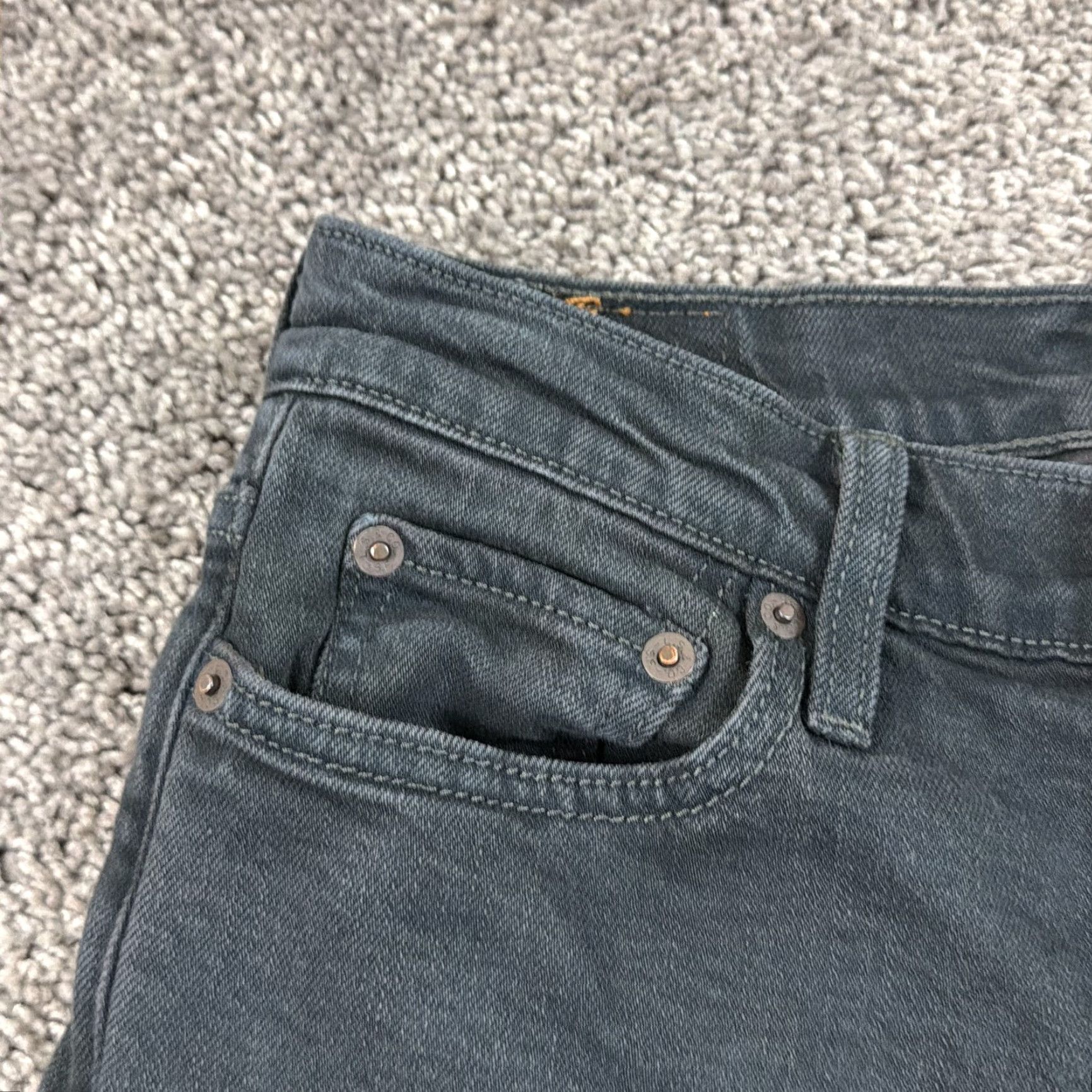 Levi's Levis Wedgie Jeans Womens 26 Black Icon Fit Ankle Denim Button Fly Stretch 24x27 Denim Jeans Regular Women 26 Black Stretch Wedgie Fit Size 26" / US 2 / IT 38 - 3 Thumbnail