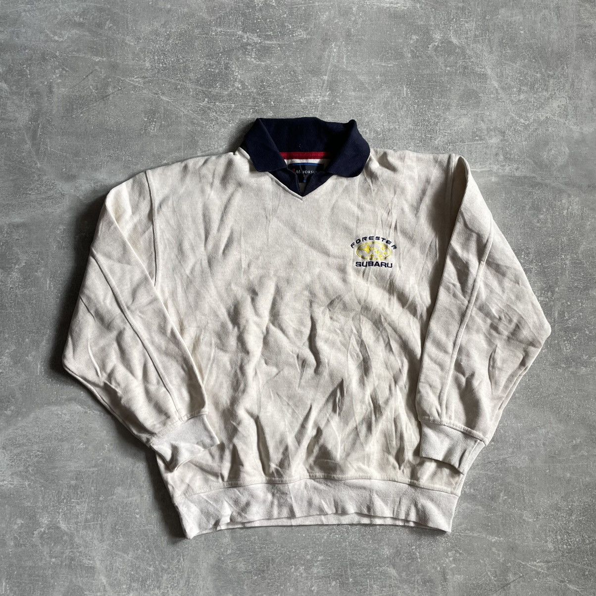 Japanese Brand × Sports Specialties 90s sweatshirt subaru 555 spell out crewneck 90s moto racing Size US S / EU 44-46 / 1 - 1 Thumbnail