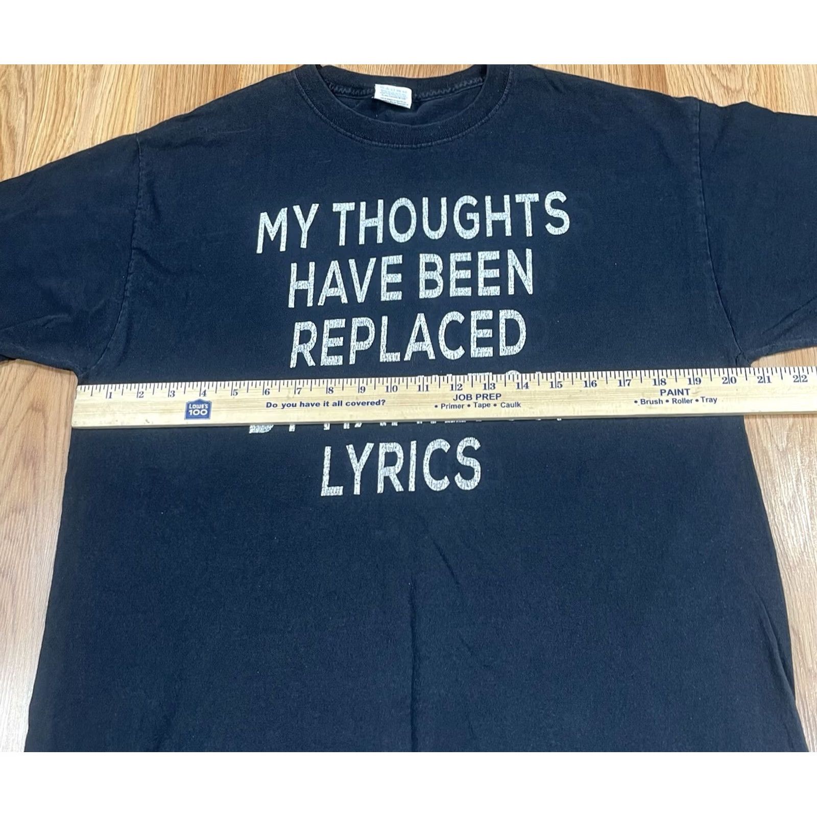 Fruit Of The Loom Fruit of the Loom T-Shirt Adults L Large Black Short Sleeve CrewNeck Size US L / EU 52-54 / 3 - 5 Thumbnail