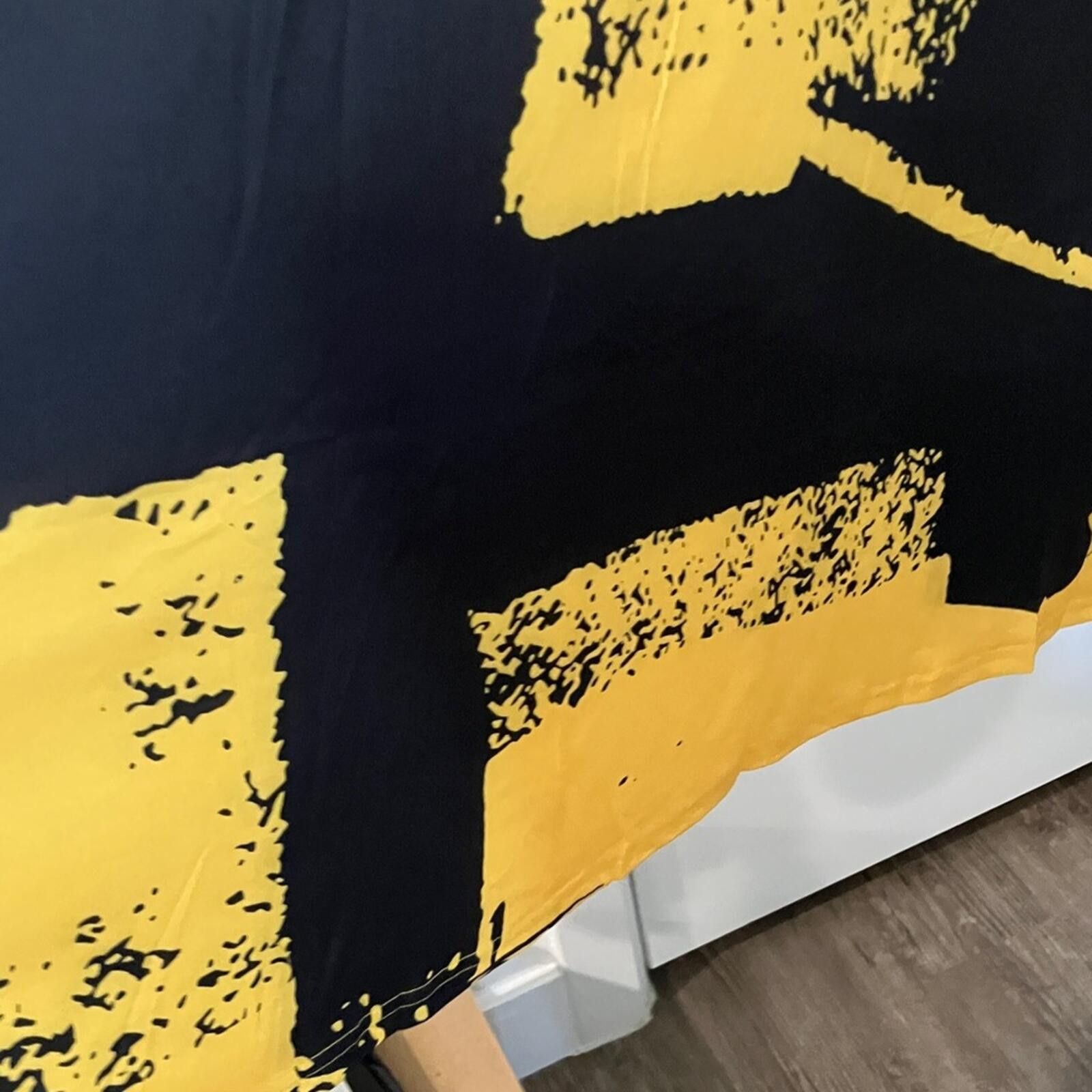 Other NIB Yellow and Black Abstract Print Maxi Dress - Women Size XL / US 12-14 / IT 48-50 - 6 Thumbnail