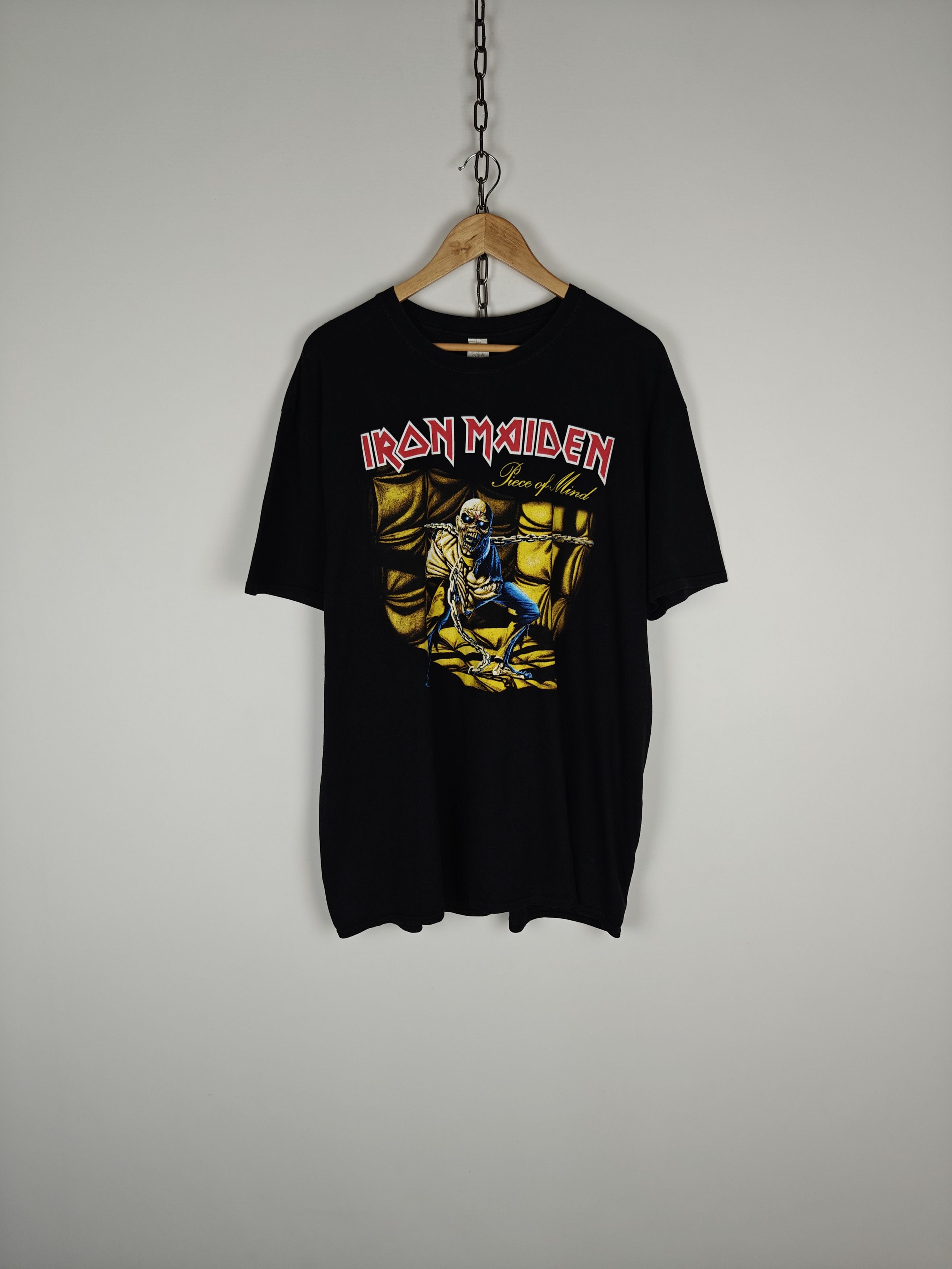 Iron Maiden Iron Maiden T-Shirt Rock Band Merch Piece of Mind XXL Size US XXL / EU 58 / 5 - 1 Thumbnail