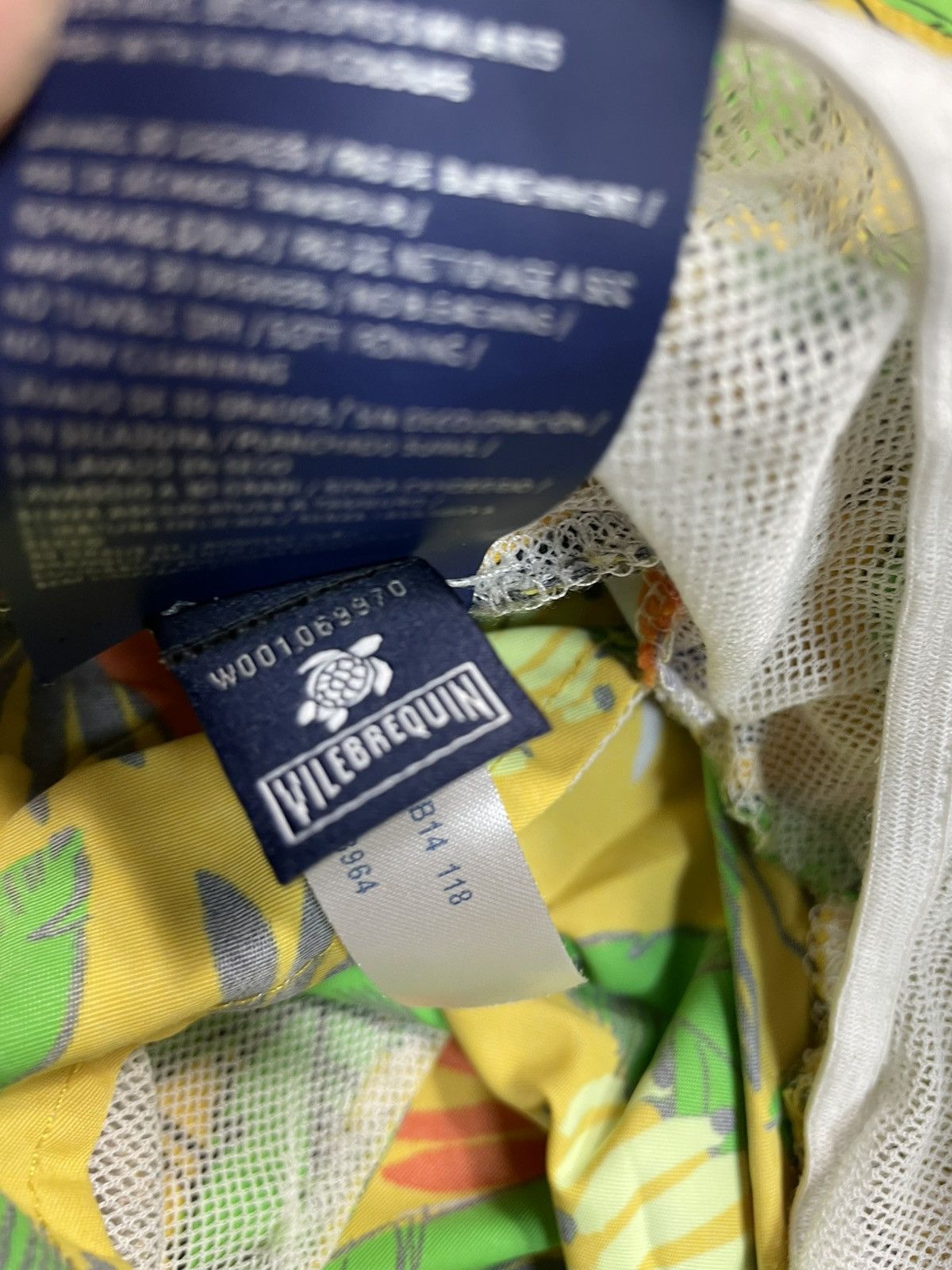 Vilebrequin Vilebrequin Yellow Tropical Floral Print Swim Trunks Size M Size US 32 / EU 48 - 7 Thumbnail