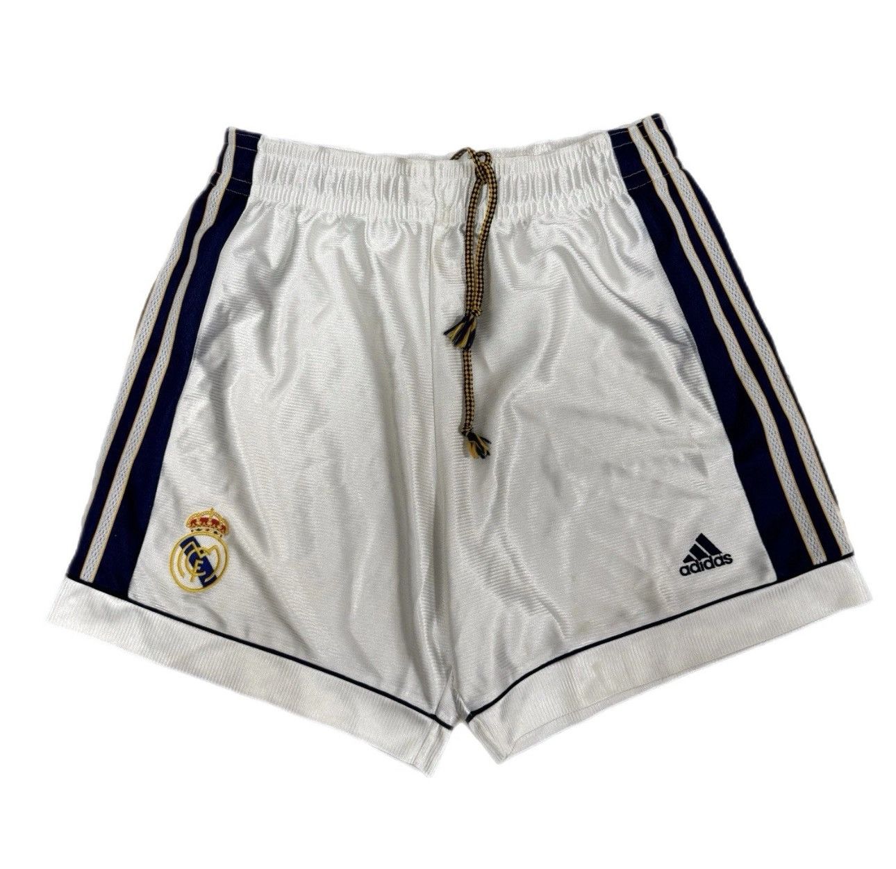 Adidas Vintage Adidas Real Madrid Football Shorts White 1998/1999 Size US 32 / EU 48 - 2 Thumbnail
