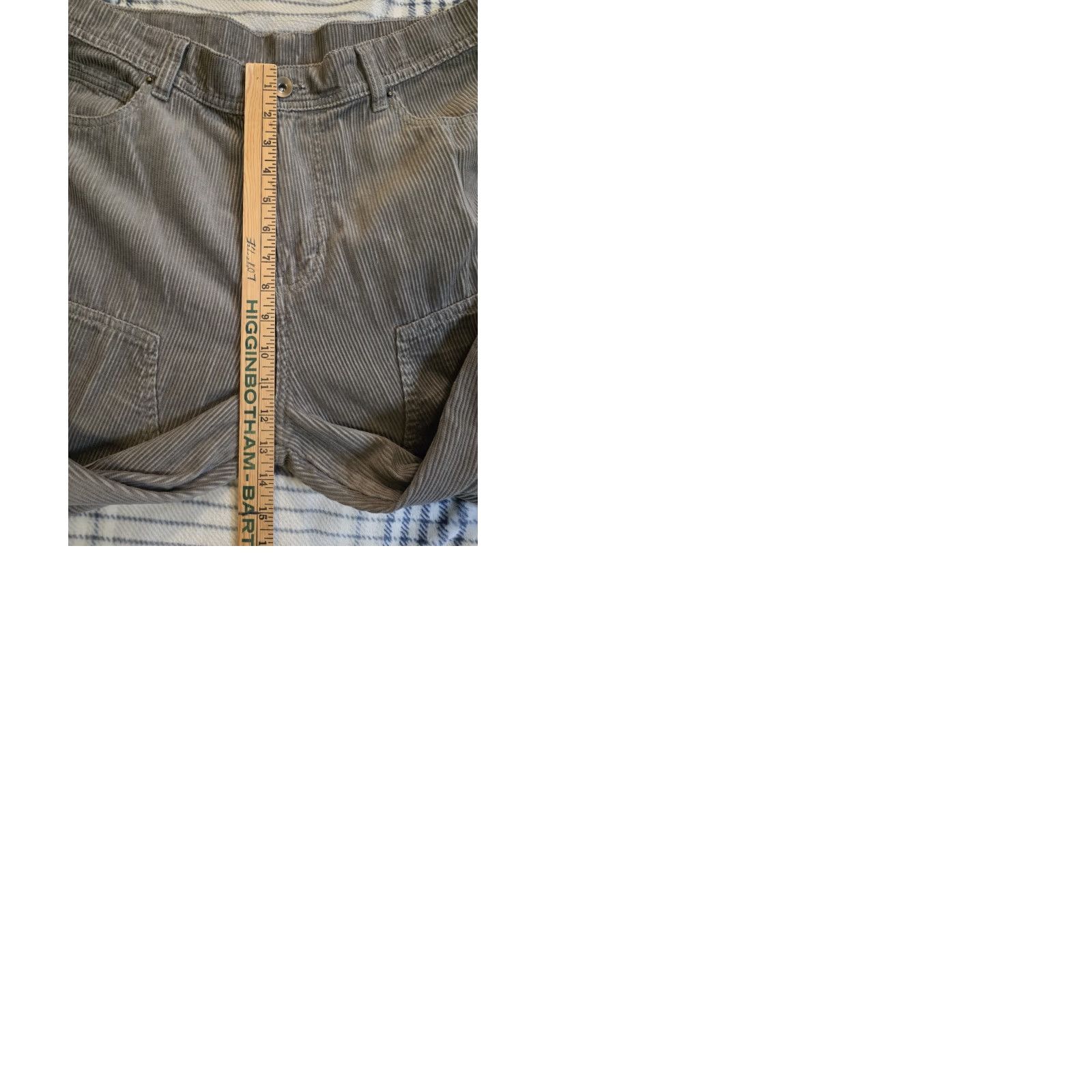 Vintage VINTAGE No Boundaries Carpenter Pants Wide-Leg Corduroy Green 34x31 Men Regular 90s Grunge Hip Hop"} Size US 34 / EU 50 - 9 Thumbnail