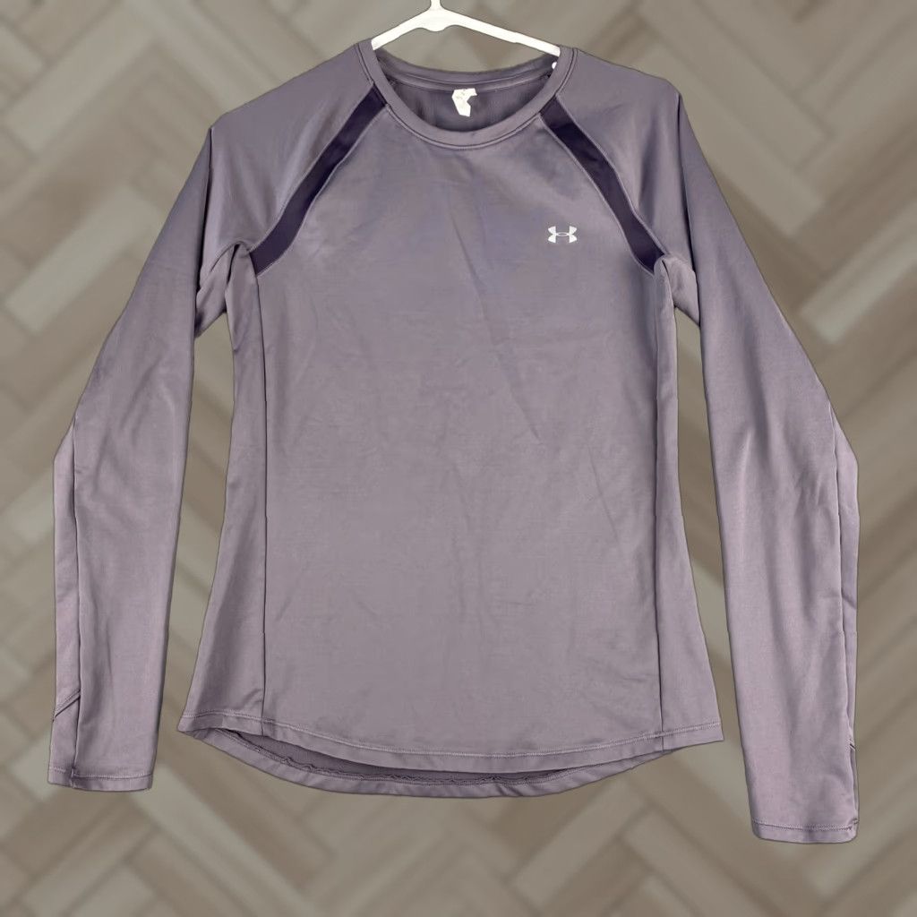 Under Armour Under Armour Women's Gray Top Size S Long Sleeve Round Neck / 47-4 Size S / US 4 / IT 40 - 1 Thumbnail