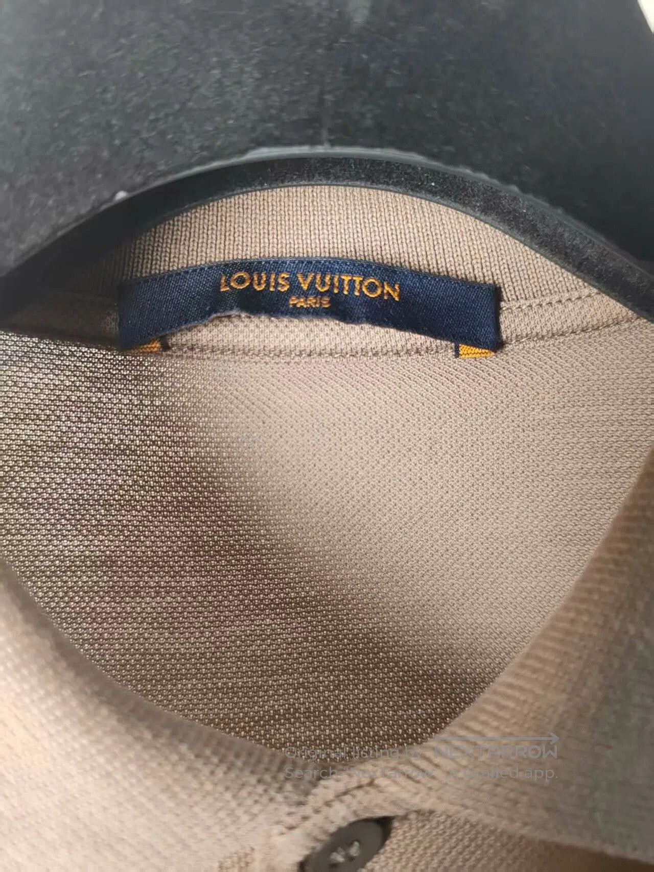 LVC Louis Vuitton Embroidered Logo Short Sleeve Shirt. Size US M / EU 48-50 / 2 - 4 Thumbnail