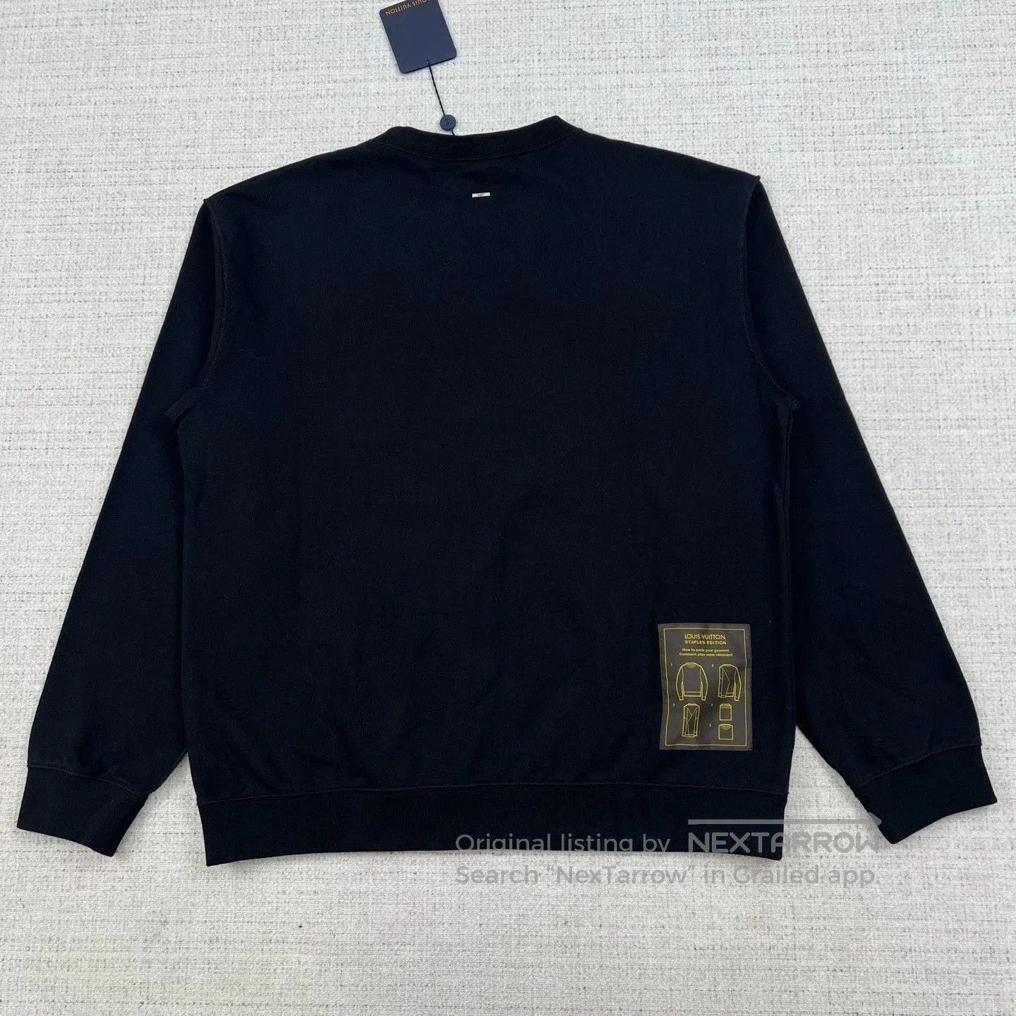 Louis Vuitton Louis Vuitton Logo Patch Sweatshirt XXL. Size US XXL / EU 58 / 5 - 3 Thumbnail