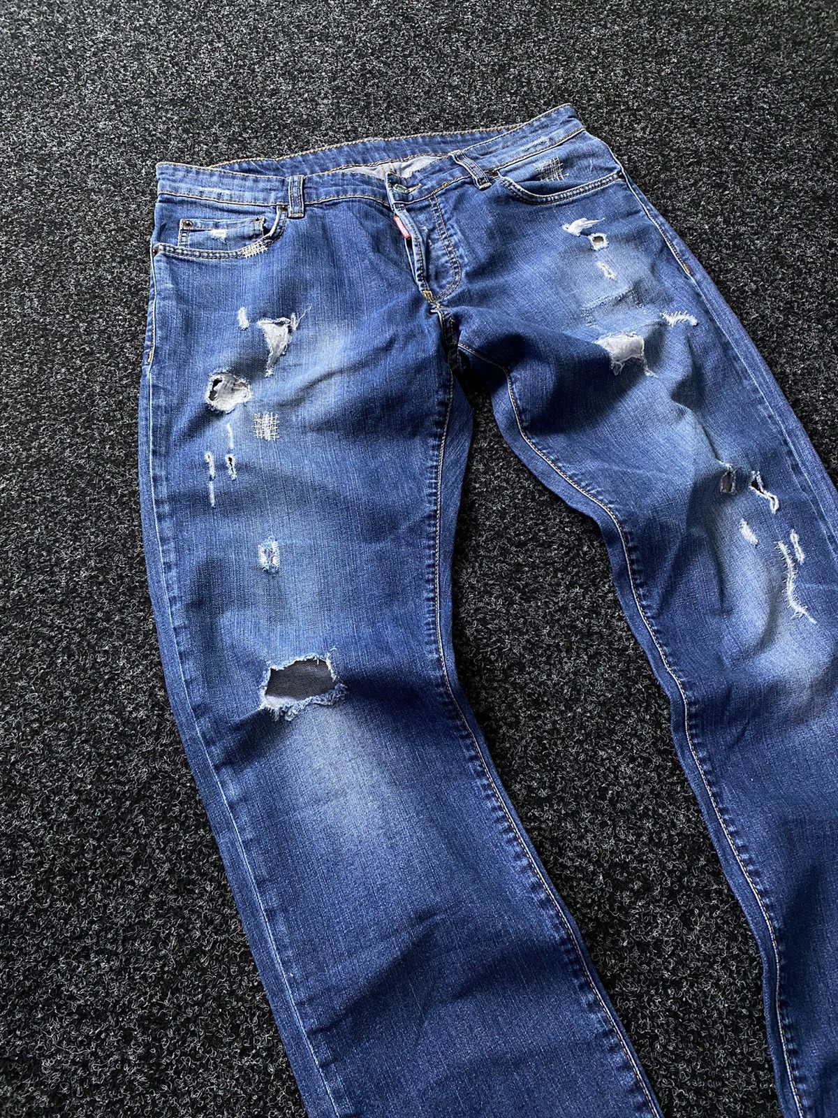 Dsquared2 Dsquared2 Distressed Denim pants Jeans Made In Italy 🇮🇹 Size US 35 - 5 Thumbnail