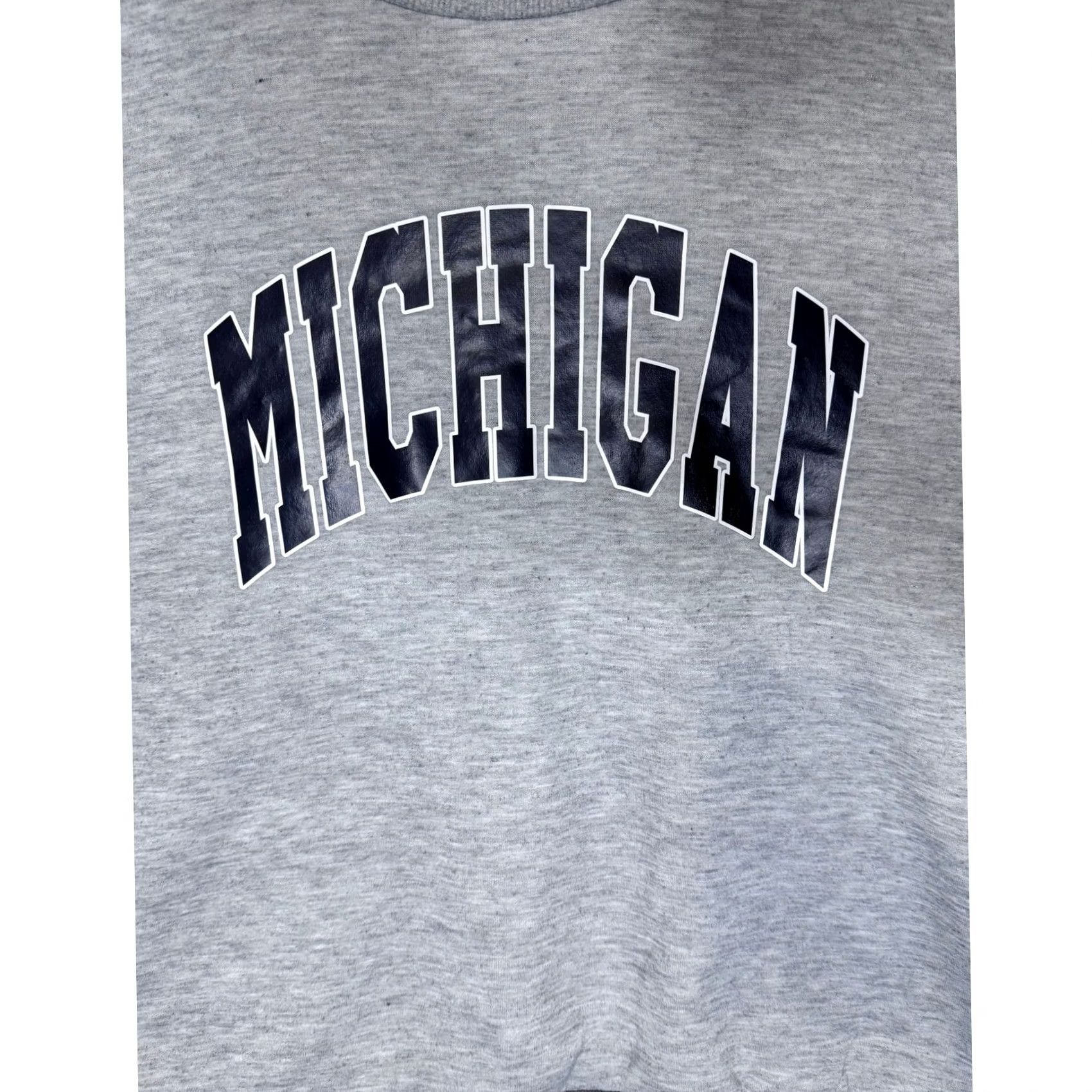 Vintage Michigan Wolverines Crewneck Sweatshirt Gray Mens Pullover Classic Comfort XL Size US XL / EU 56 / 4 - 3 Thumbnail