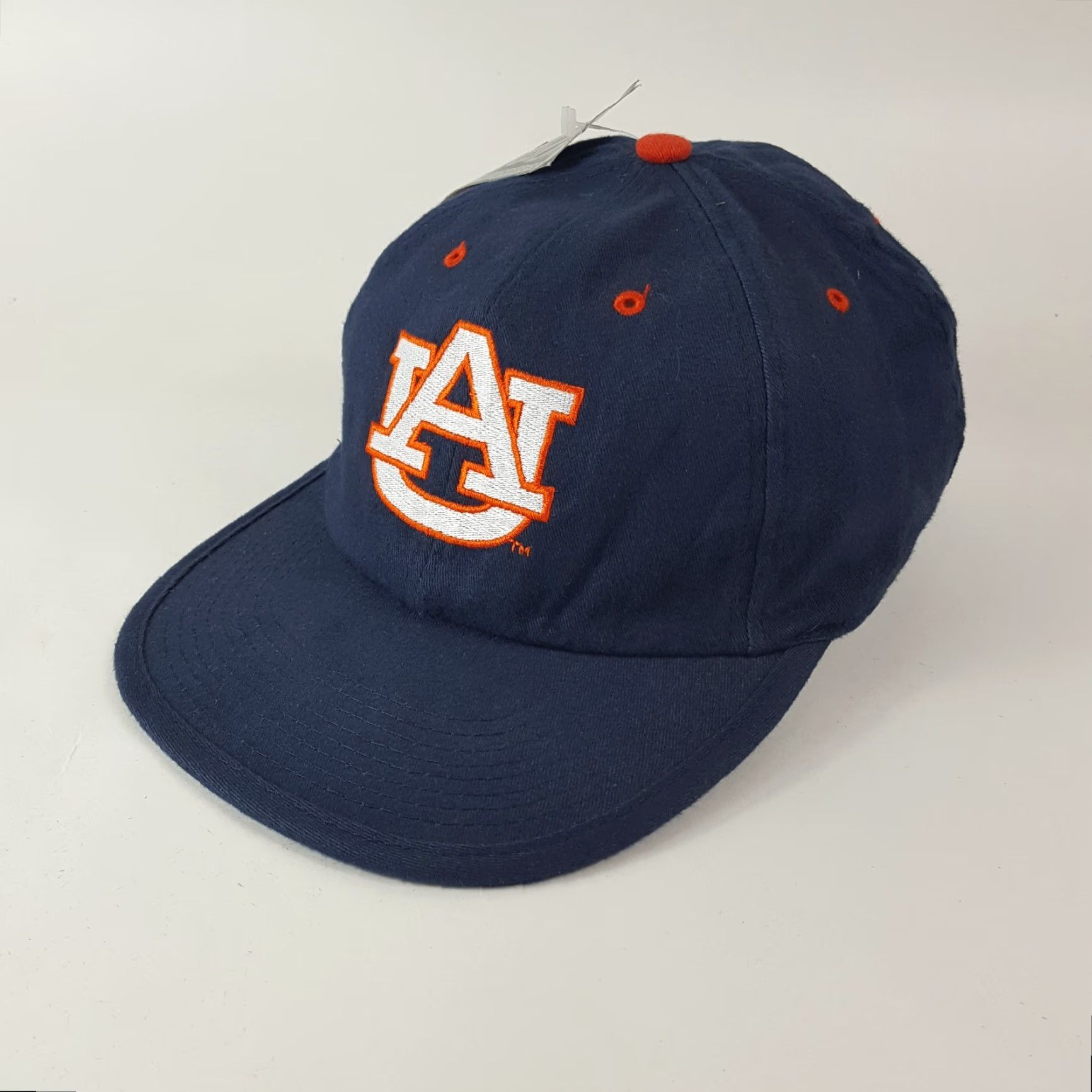 Vintage VINTAGE Auburn Tigers Adjustable Reversible Baseball Cap Hat - Blue - College Sports - 90s - Mens Size ONE SIZE - 7 Thumbnail