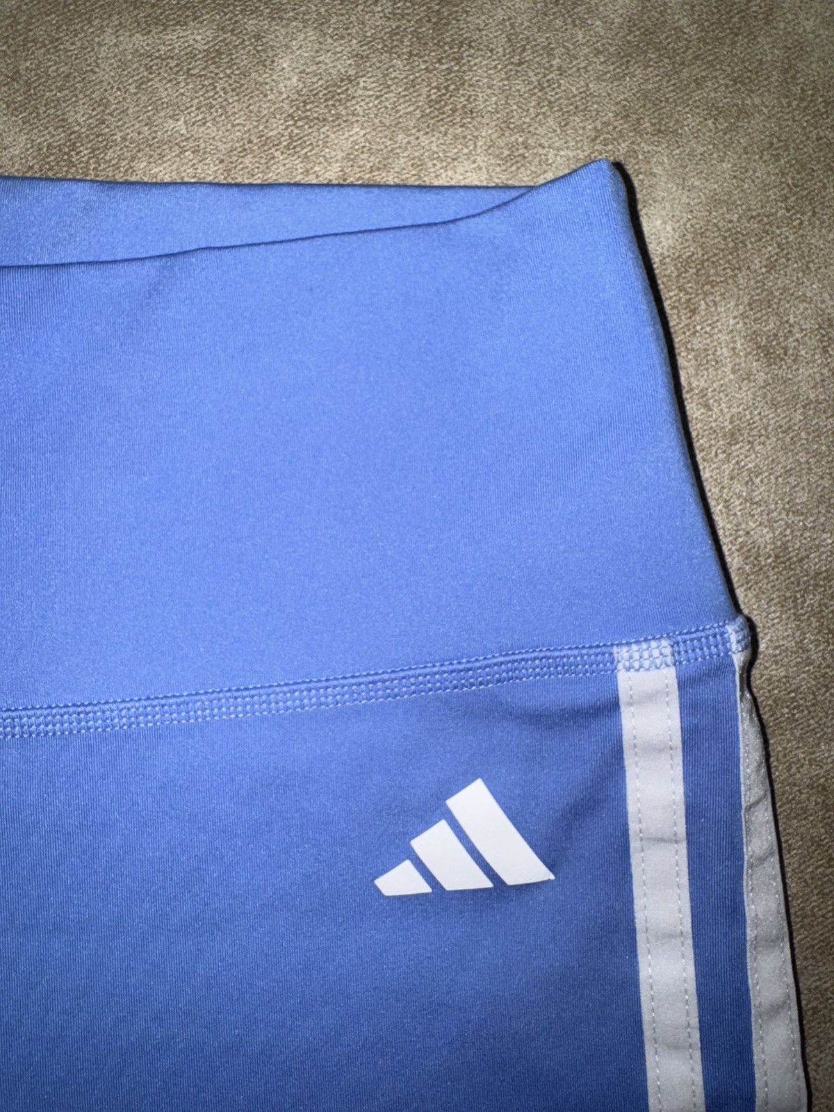 Adidas ADIDAS Women SHORTS Blue And White Stripes Size SMALL S Size 24" / US 00 / IT 34 - 4 Thumbnail