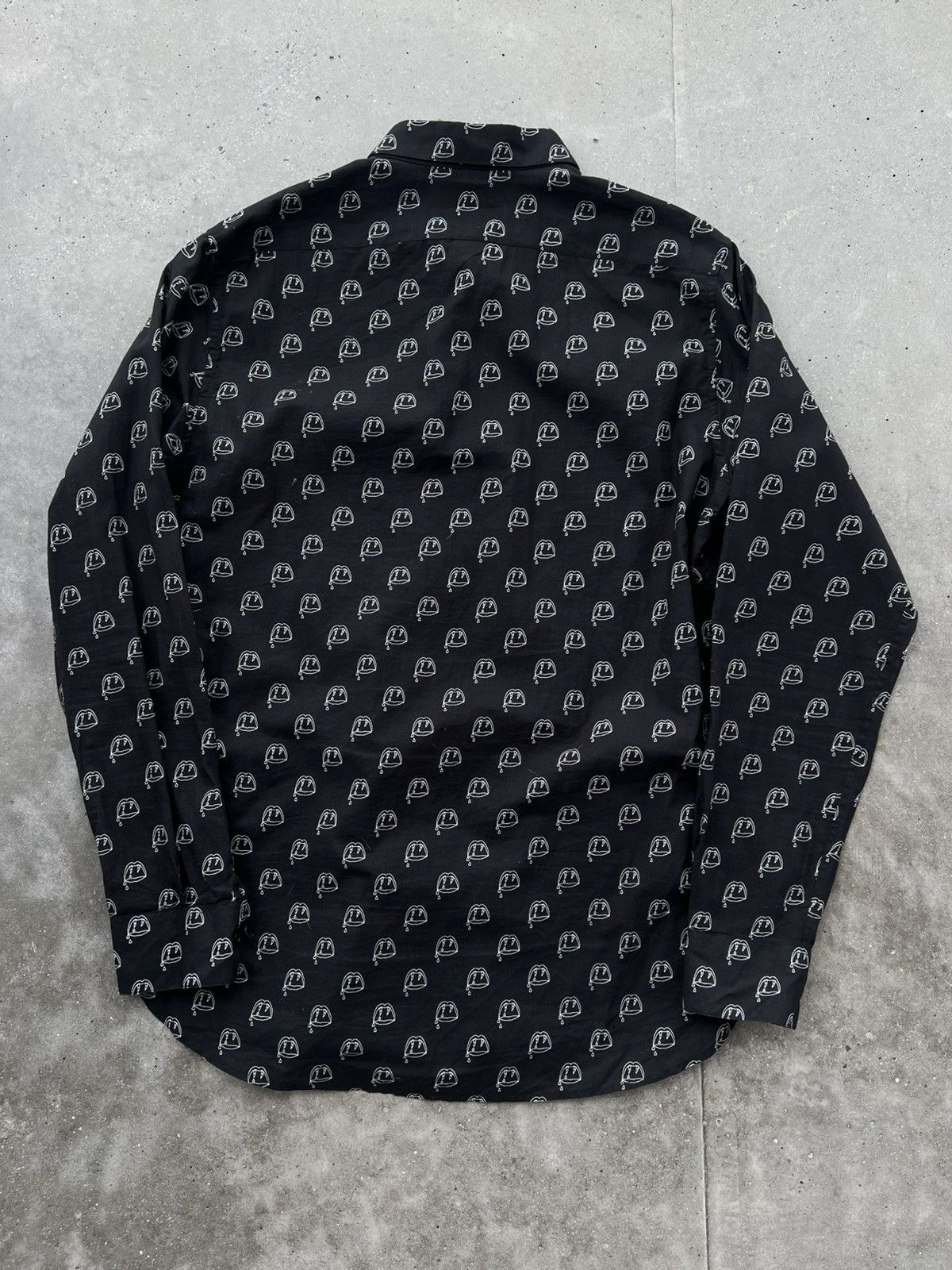 Hedi Slimane × Saint Laurent Paris × Yves Saint Laurent *RARE* Hedi Slimane YSL SLP Saint Laurent Paris Vampir shirt Size US L / EU 52-54 / 3 - 3 Thumbnail