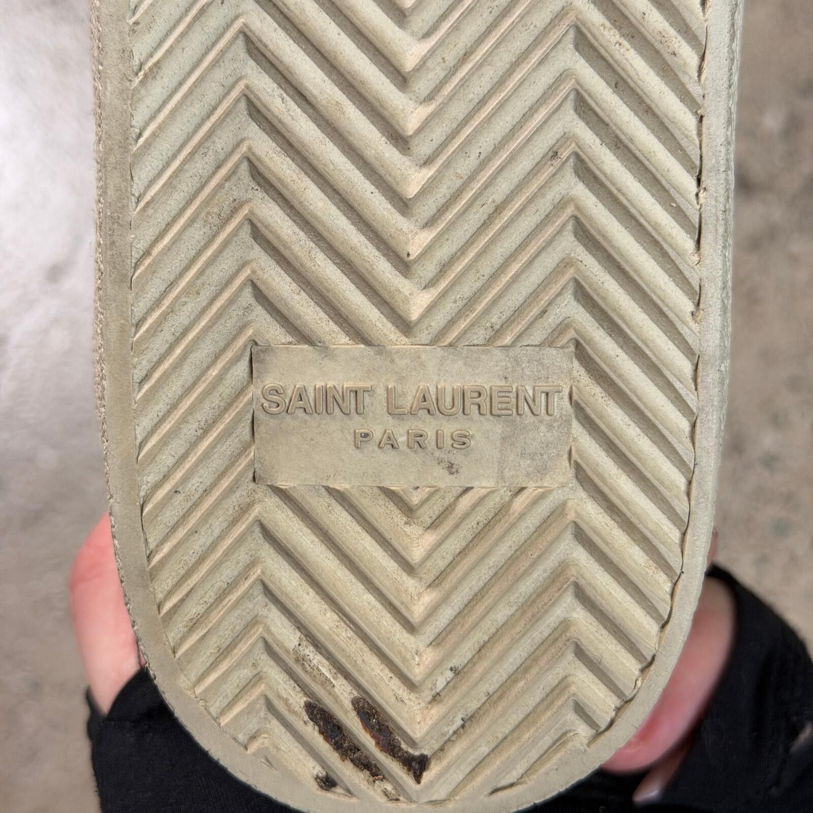 Saint Laurent Paris Saint Laurent Low-Top Court Sneakers Size US 7 / EU 40 - 10 Thumbnail