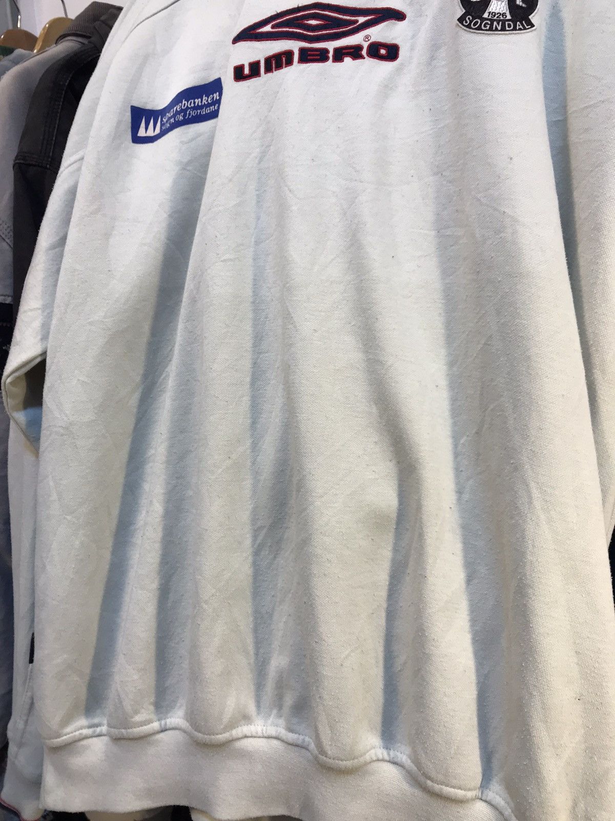 Umbro × Vintage Vintage Umbro Soccer Team Sweatshirt Crewneck Sweater Size US L / EU 52-54 / 3 - 7 Thumbnail