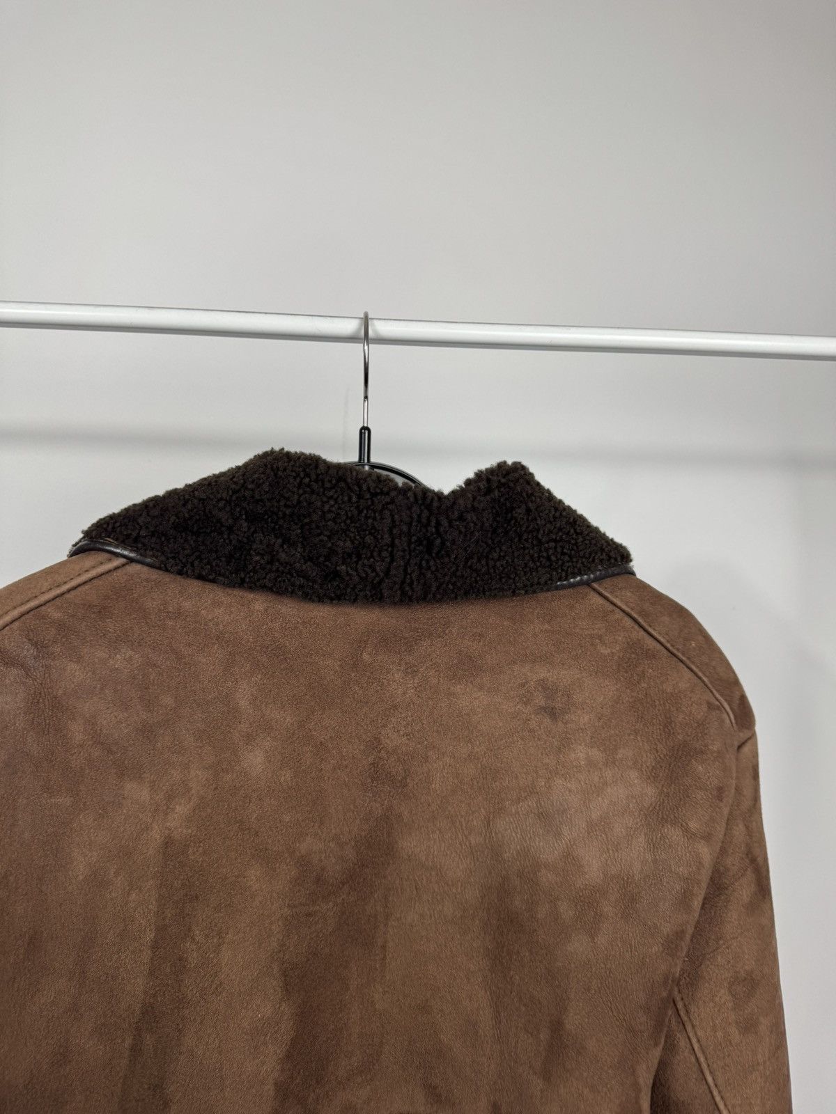 Other Vintage Women’s Genuine Sheepskin Shearling Leather Coat Size XL / US 12-14 / IT 48-50 - 13 Thumbnail