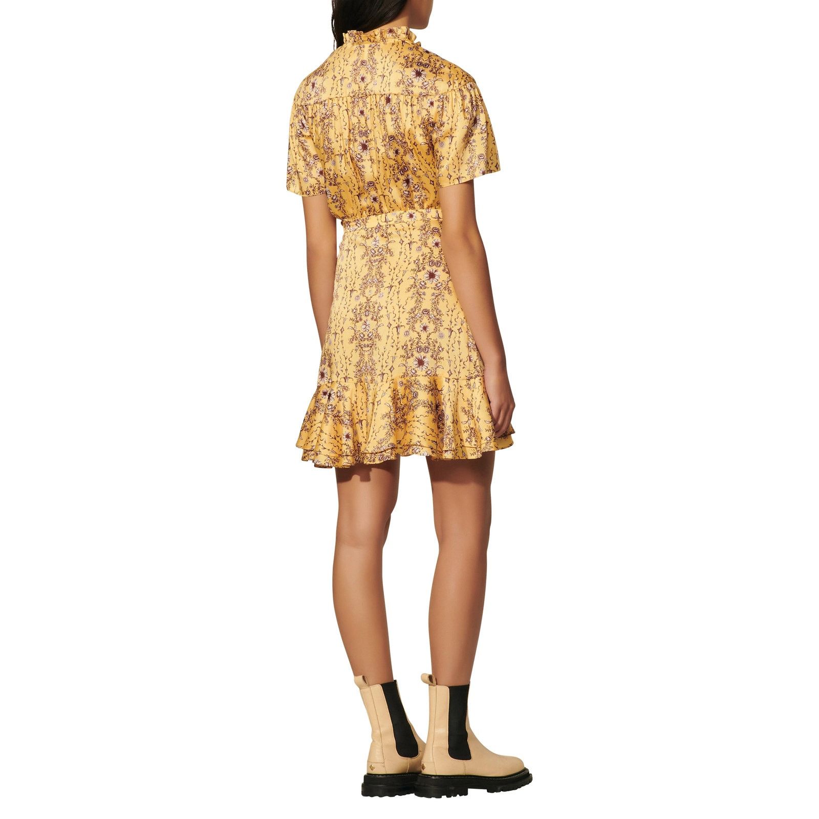 Sandro Sandro Suzette Mini Dress Size S / US 4 / IT 40 - 5 Thumbnail