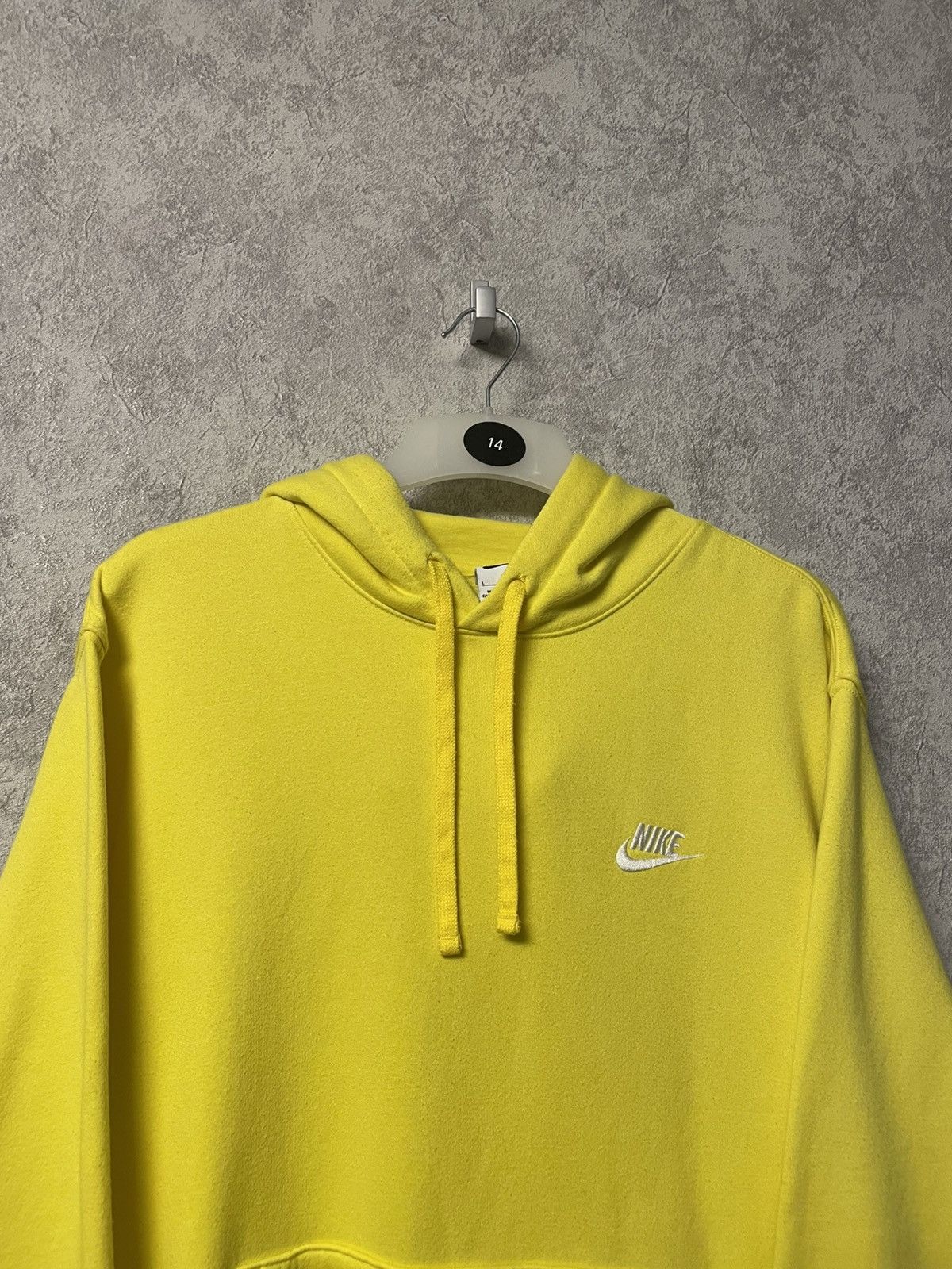 Nike Nike Basic Yellow Hoodie Streetwear Y2K Size US L / EU 52-54 / 3 - 2 Thumbnail