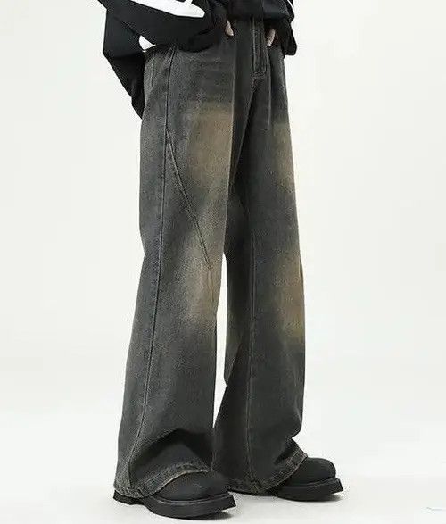 VIBE Vintage Loose Straight Distressed jeans Size US 28 / EU 44 - 2 Thumbnail