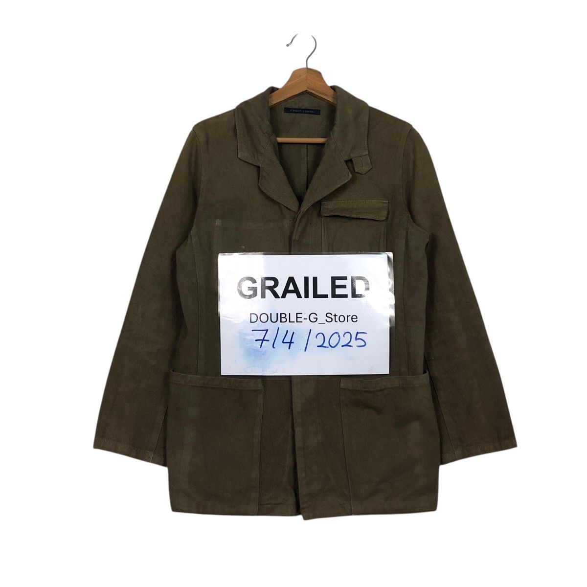 Japanese Brand × Vintage 📌Vintage Chore Work Jacket Friend House Issey Miyake Size US L / EU 52-54 / 3 - 1 Thumbnail