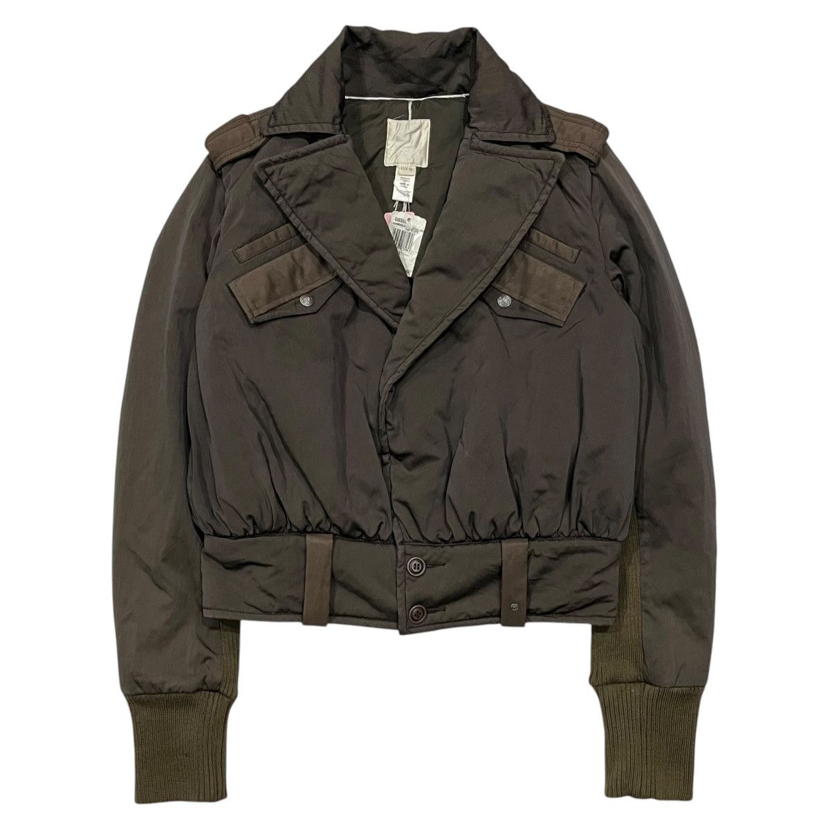 Diesel Vintage Diesel Double Collar Bikers Jacket Size XL / US 12-14 / IT 48-50 - 1 Thumbnail