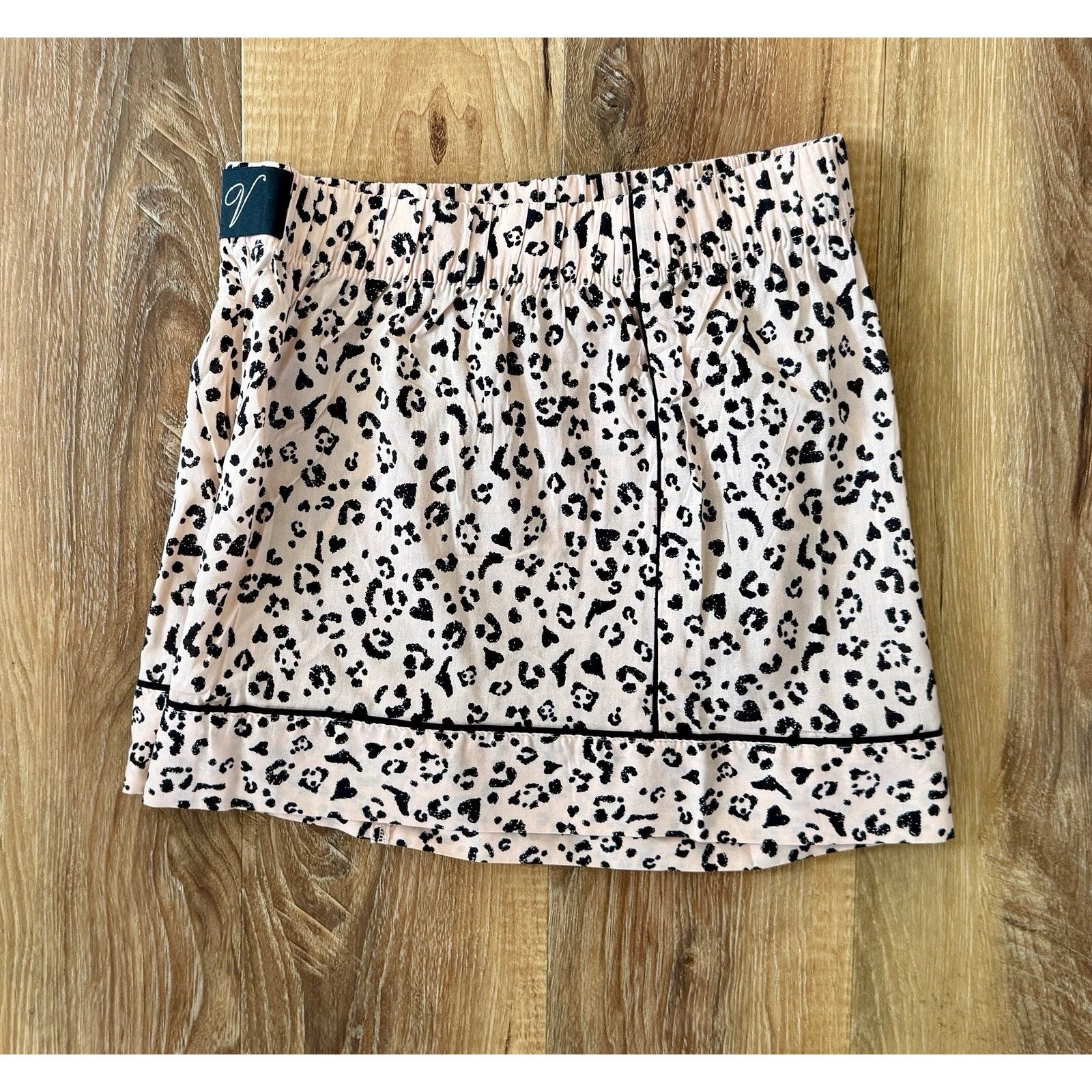 Victoria's Secret Victoria Secret Peach Brown Cheetah Sleep Shorts Women Med Size ONE SIZE - 6 Thumbnail