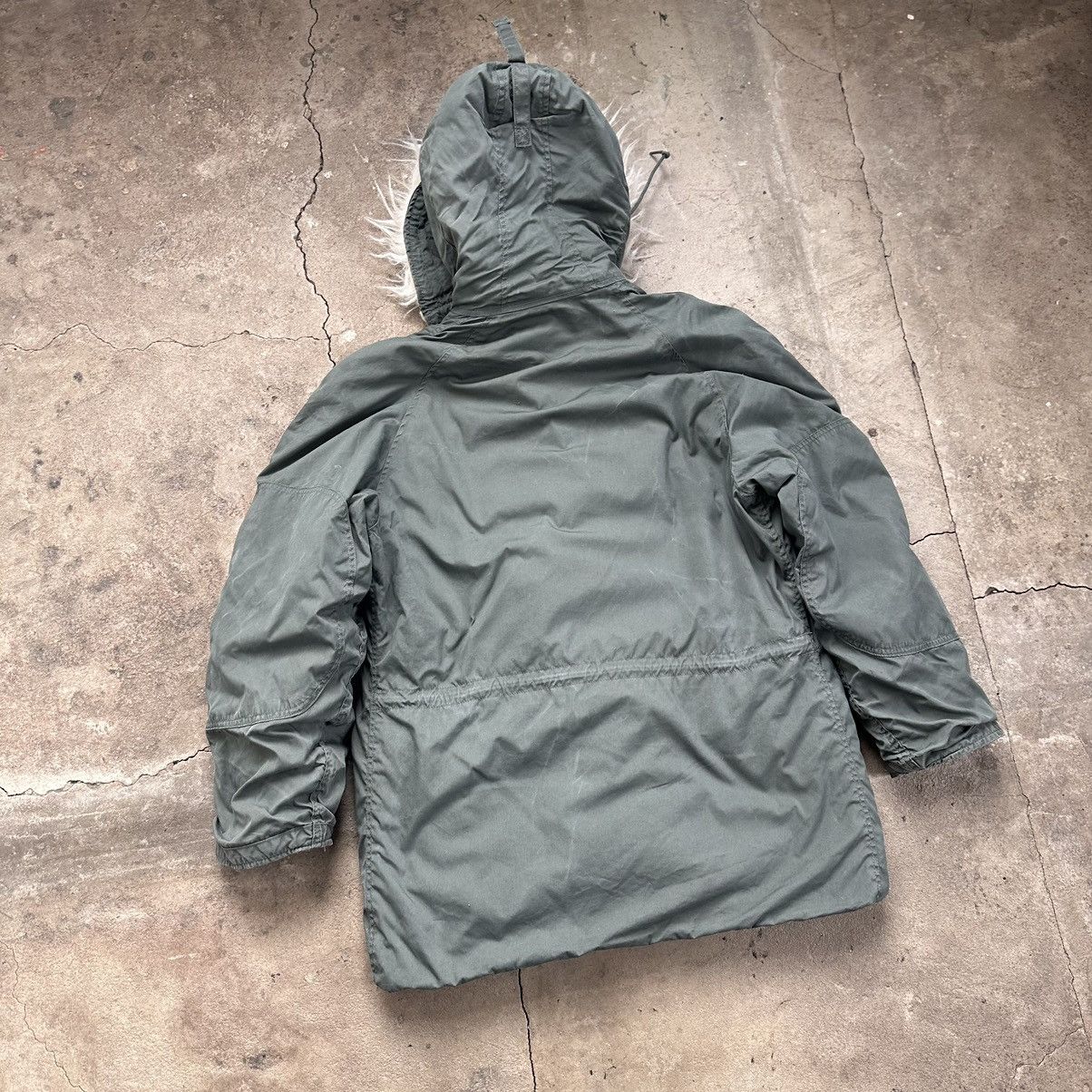 Vintage Vintage Military Parka N-3B Sherpa Hood Flight Jacket USAF Size US S / EU 44-46 / 1 - 25 Thumbnail