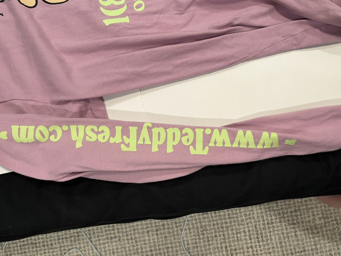 Teddy Fresh Teddy Fresh Brown Bear Pink Longsleeve - Medium Size US M / EU 48-50 / 2 - 8 Thumbnail