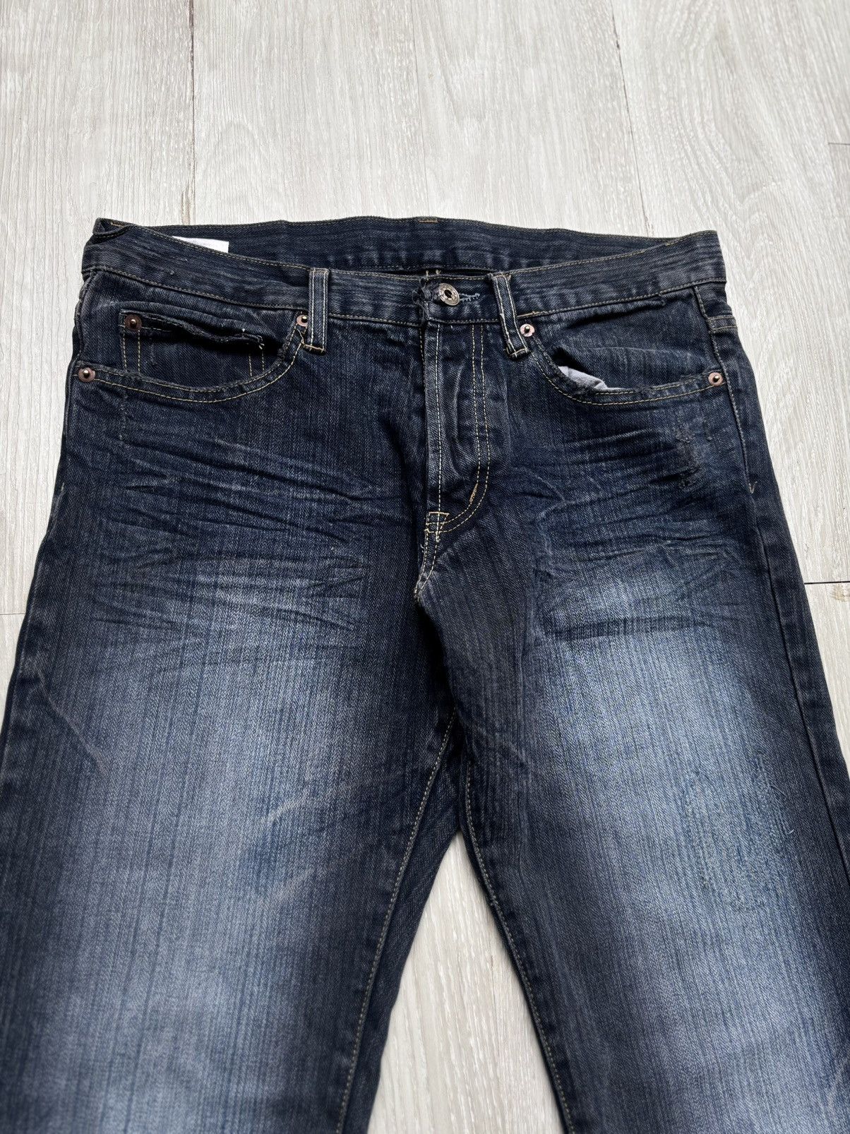 Japanese Brand Vg lace up flare jeans Size US 29 - 2 Thumbnail
