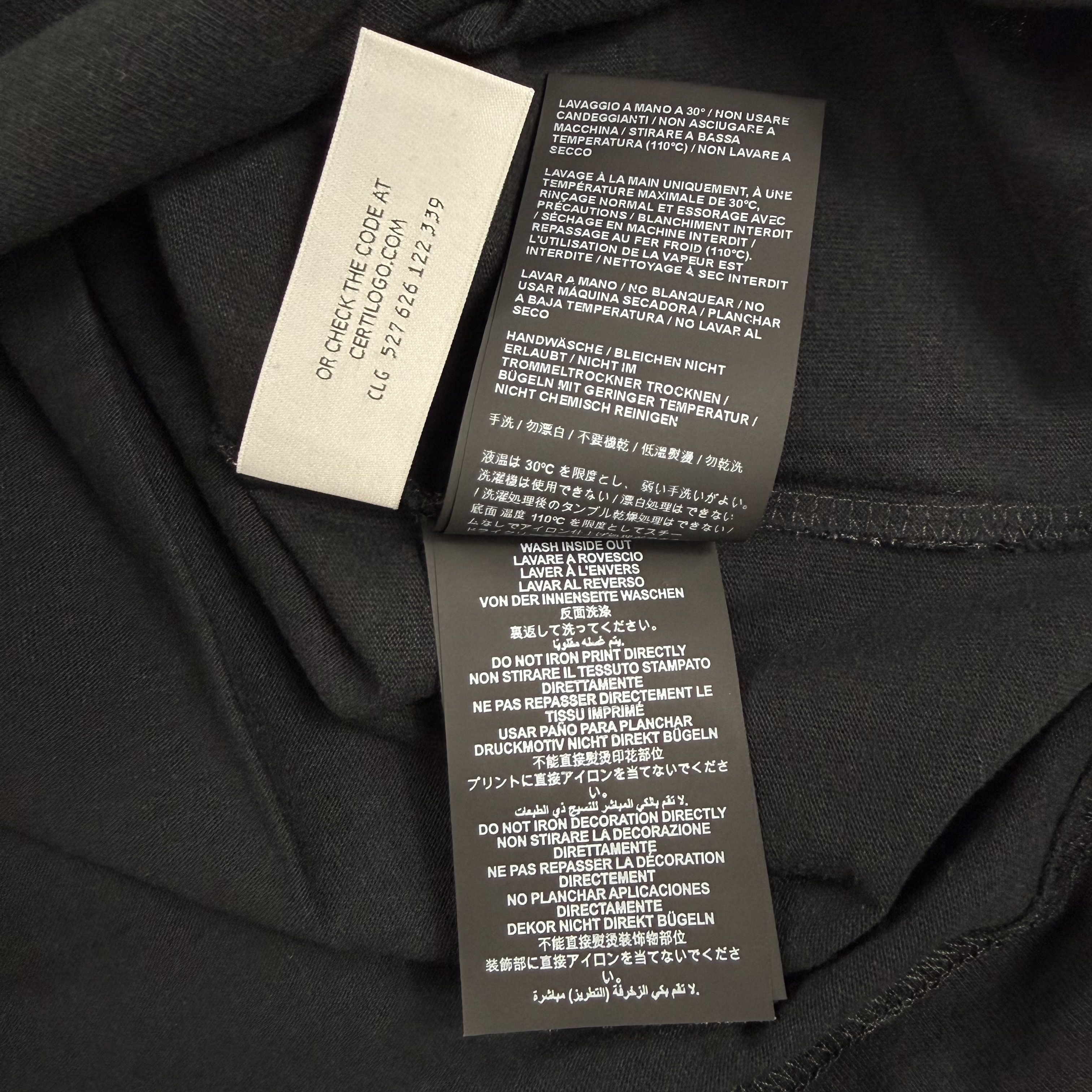 Palm Angels Palm Angels Mountain Panorama Black Graphic T-Shirt Mens M Size US M / EU 48-50 / 2 - 8 Thumbnail