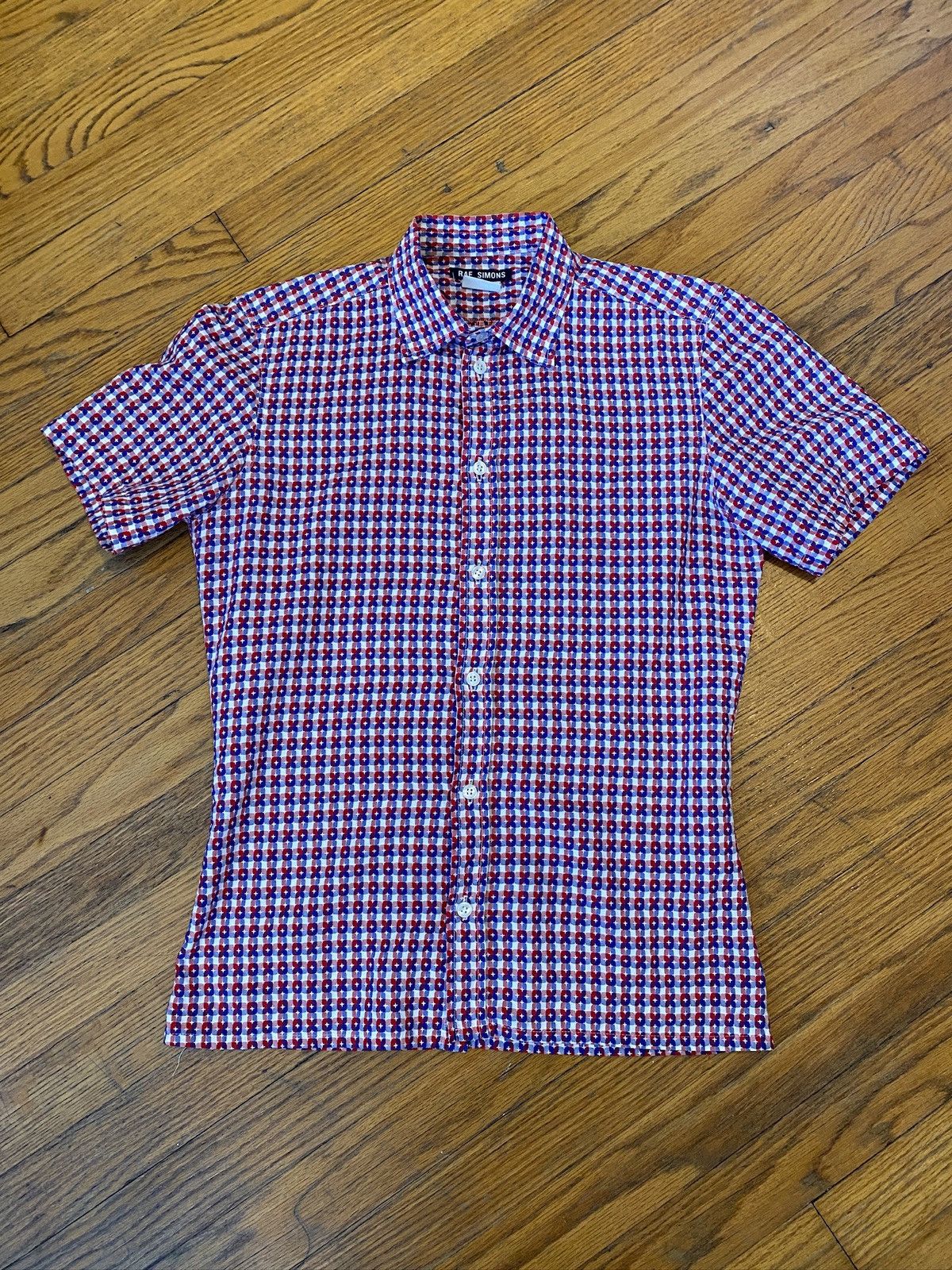 Raf Simons Raf Simons SS96 Checkered Button Up Size US S / EU 44-46 / 1 - 3 Thumbnail
