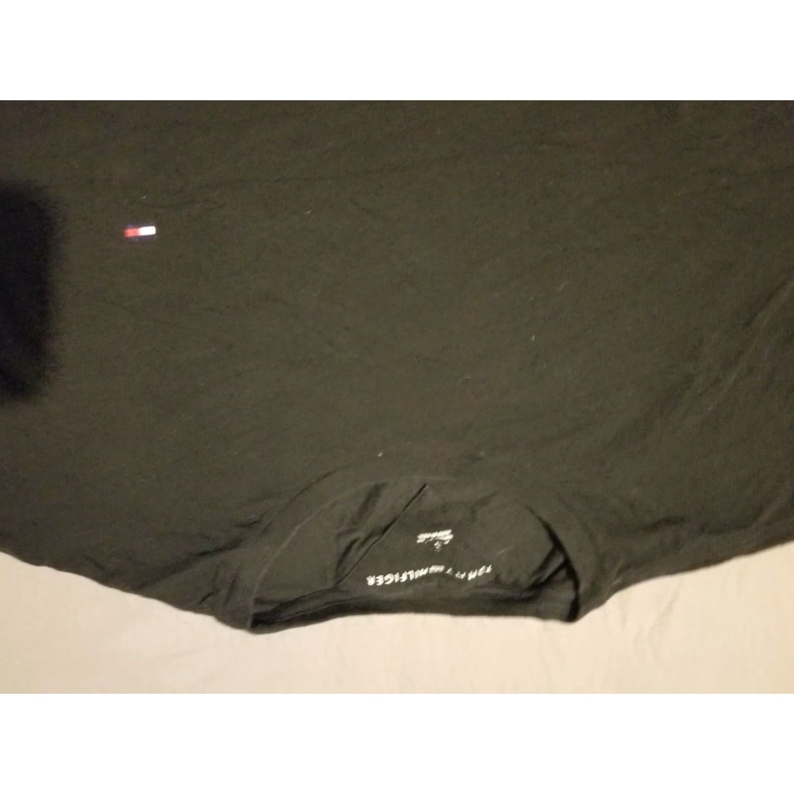 Tommy Hilfiger VINTAGE Mens Tommy Hilfiger Shirt M Medium Black Cotton Long Sleeve Size US M / EU 48-50 / 2 - 2 Thumbnail