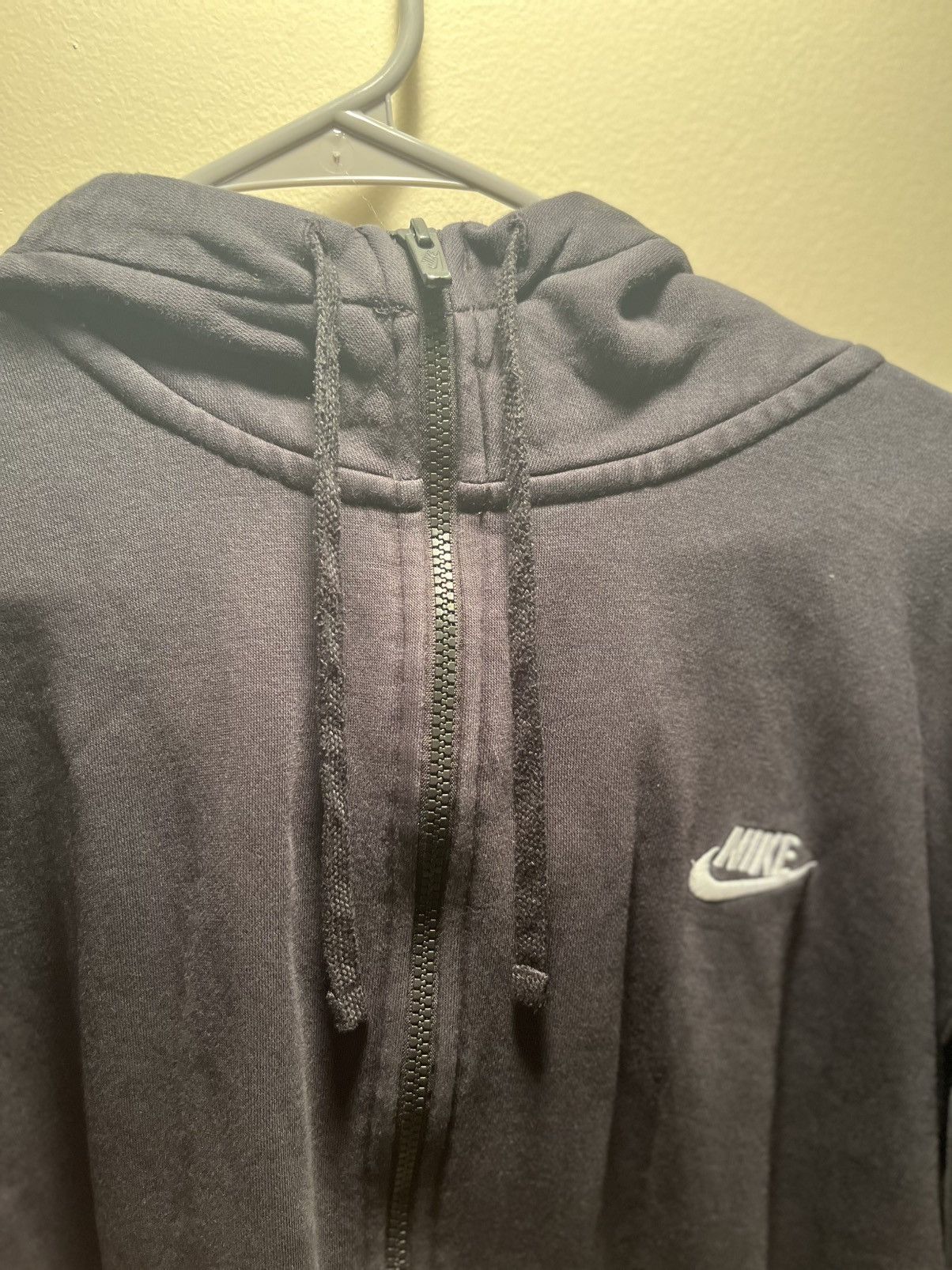 Nike Men’s Nike Black Sportswear Club Zip Up Hoodie Size US XXL / EU 58 / 5 - 7 Thumbnail