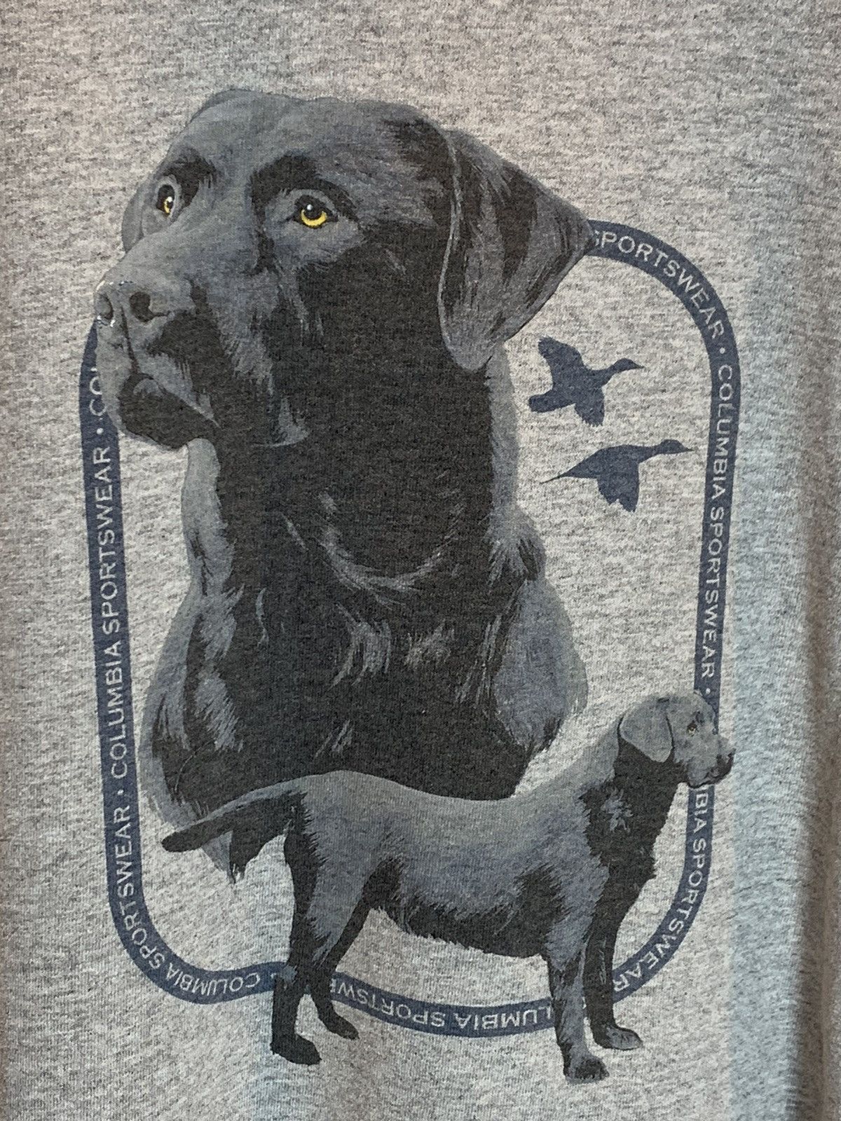 Columbia RARE Vintage 90s Columbia Black Labrador Retriever Dog Shirt Size US M / EU 48-50 / 2 - 3 Thumbnail