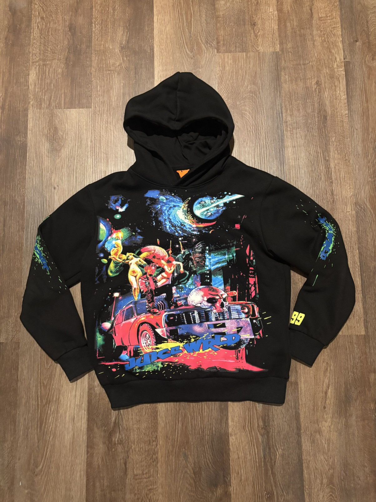 Juice Wrld 999 Vlone Hoodie | Grailed