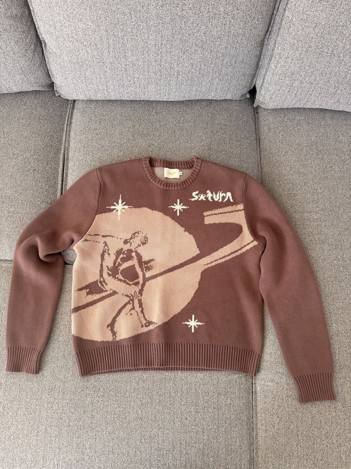 Other Saturn Los Angeles Brown Knitwear Size US L / EU 52-54 / 3 - 1 Thumbnail