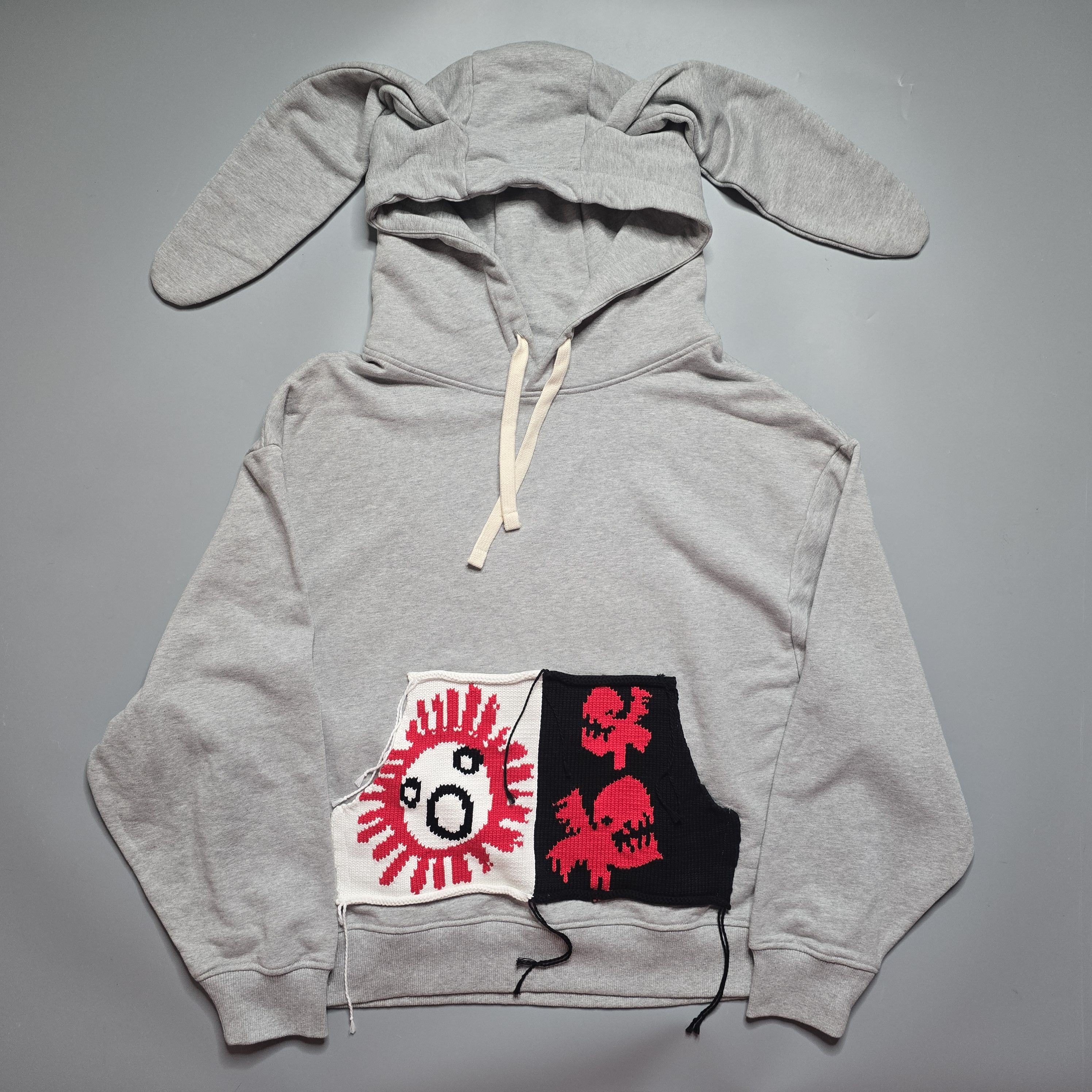 Charles Jeffrey LOVERBOY Charles Jeffrey LOVERBOY - Patch Rabbit Ears Hoodie Size US XL / EU 56 / 4 - 1 Thumbnail