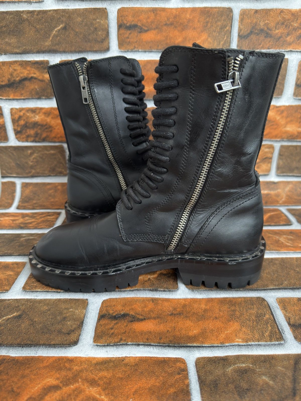 Ann Demeulemeester 😮‍💨♣️stud-detail boots Size US 6 / IT 36 - 9 Thumbnail