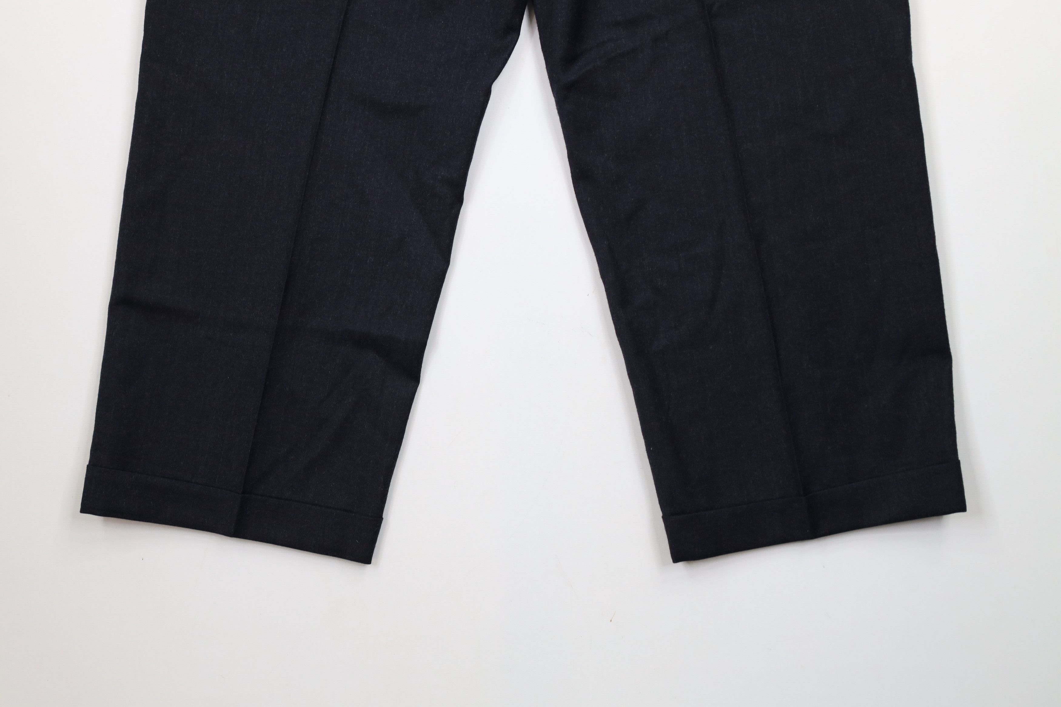 Vintage Vintage 90s Streetwear Wool Blend Wide Leg Chino Pants Size US 34 / EU 50 - 10 Thumbnail