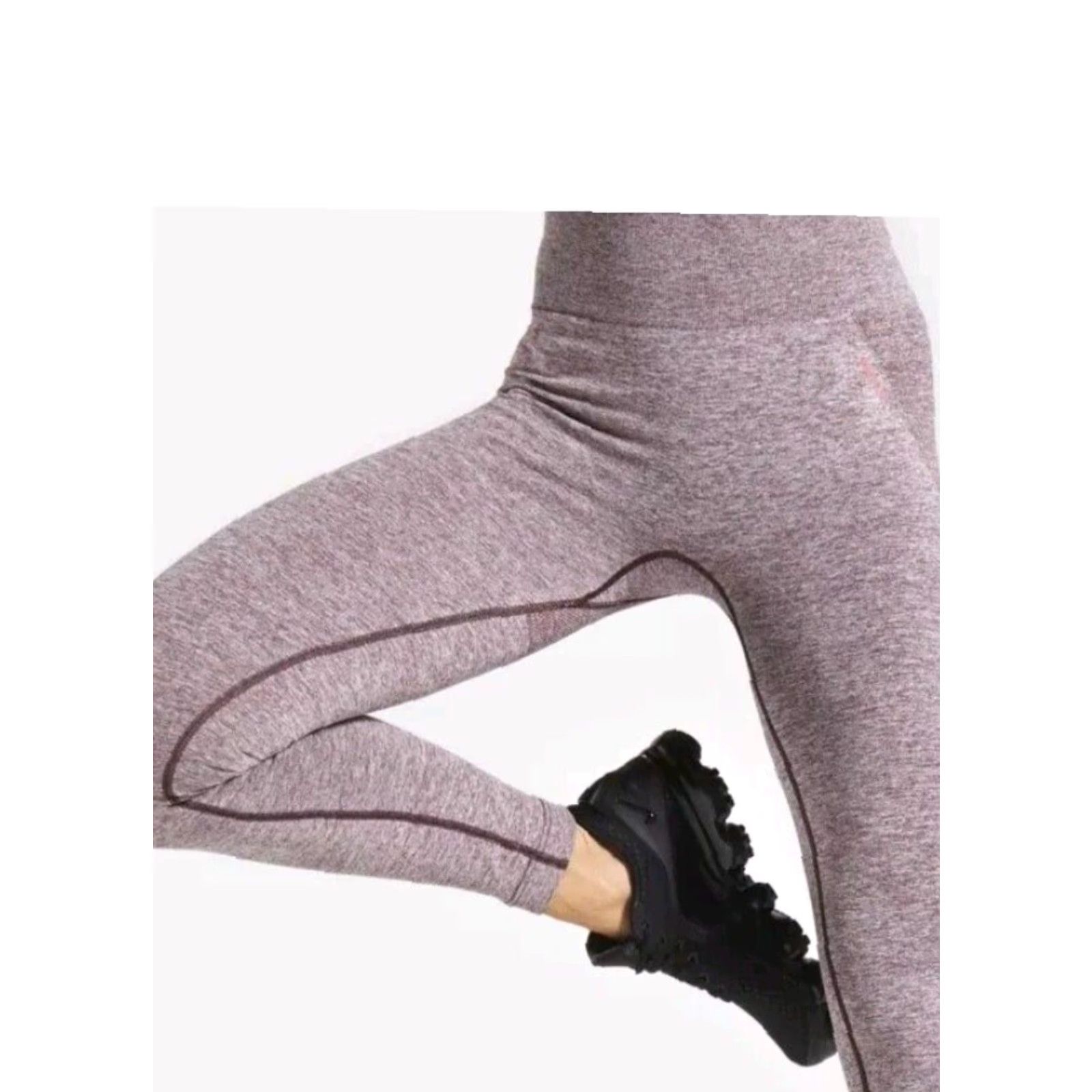 Gymshark Gymshark Leggings Winter Berry Rose S Womens High Waisted Flex Rise >10.5in 22x31 Size 28" / US 6 / IT 42 - 2 Thumbnail