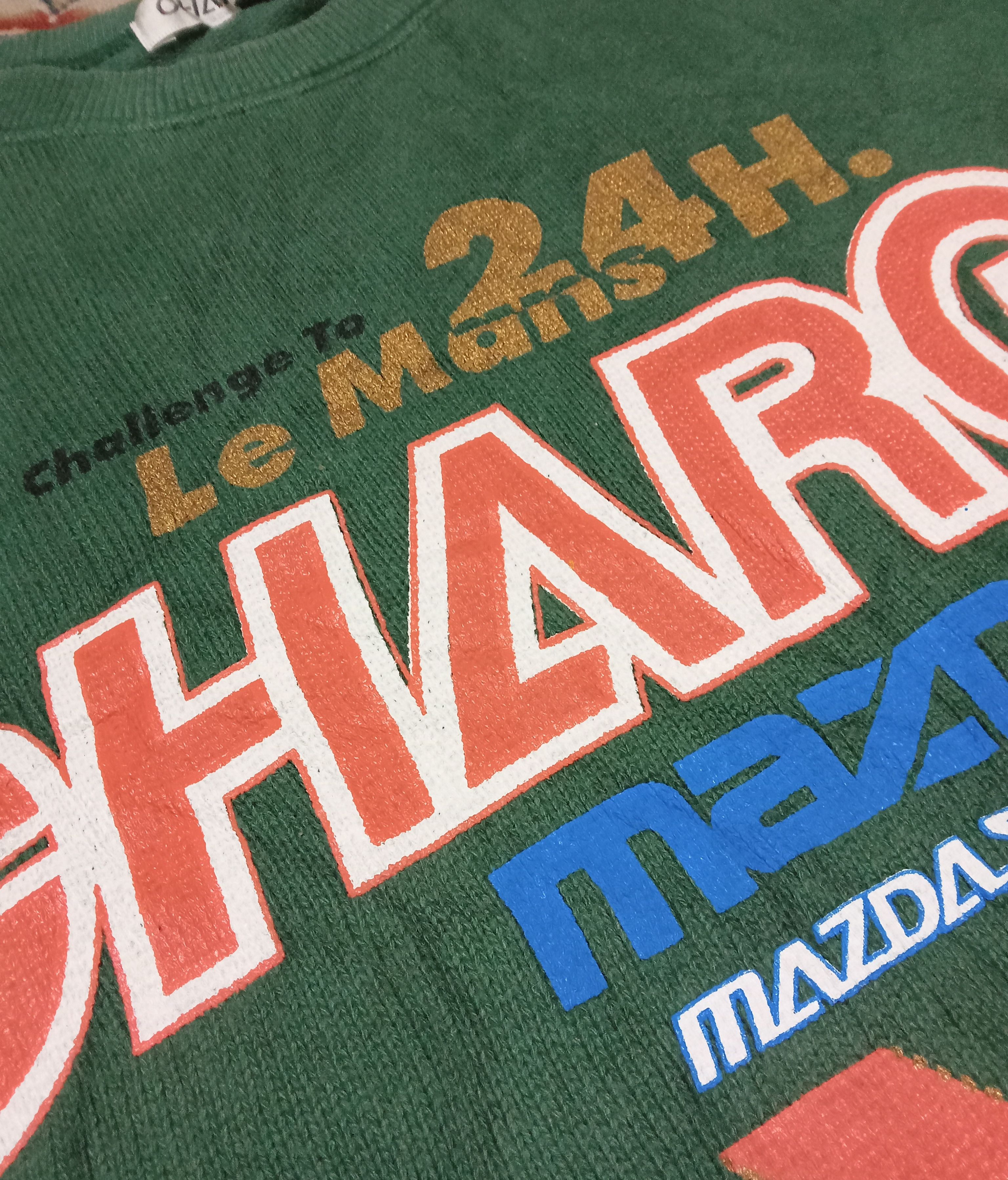 Vintage Vintage Rare Challenge To Le Mans 24h Charge Mazda Crewneck Size US L / EU 52-54 / 3 - 5 Thumbnail