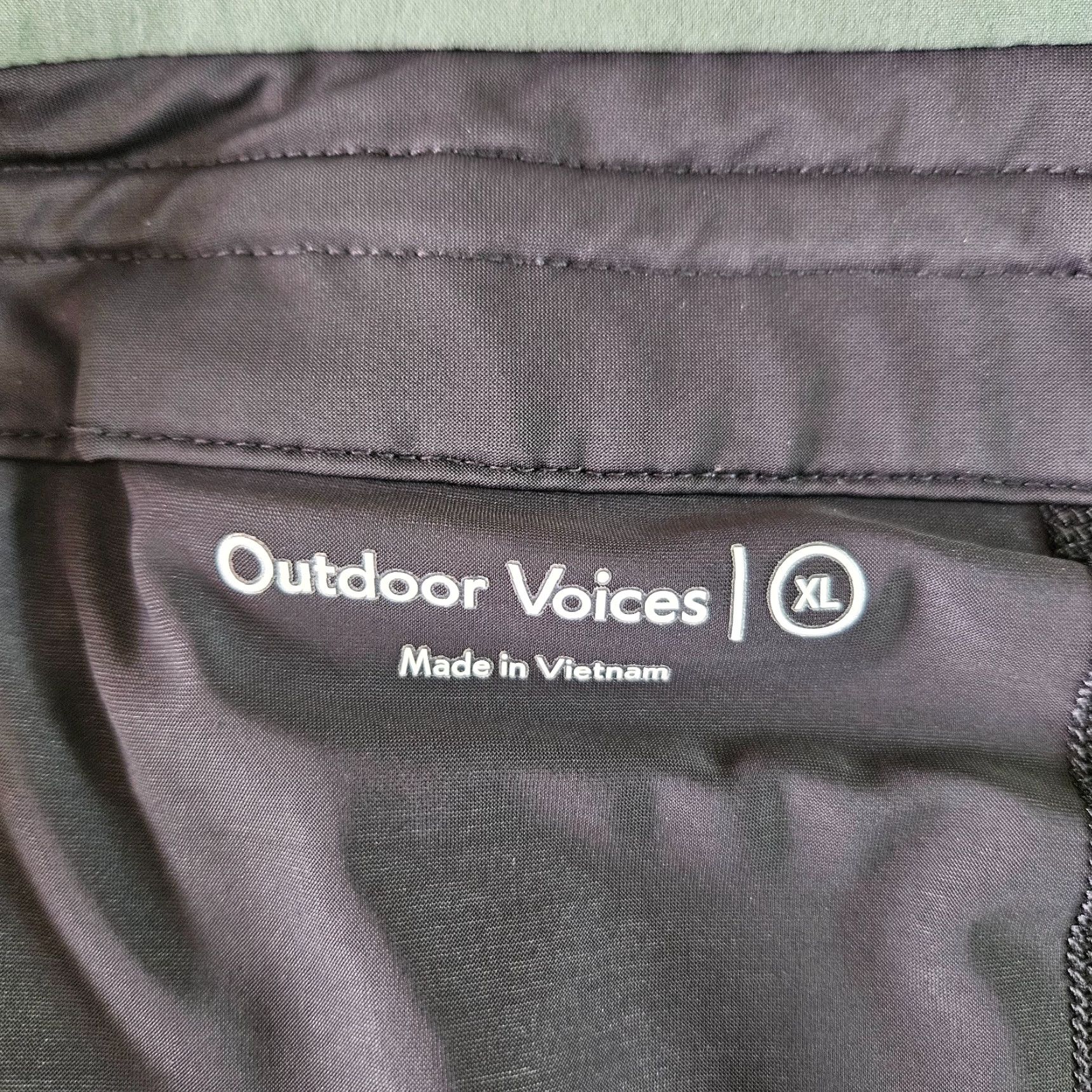Outdoor Voices Outdoor Voices Skort Womens Sz XL Dark Green Pull On Size ONE SIZE - 4 Thumbnail