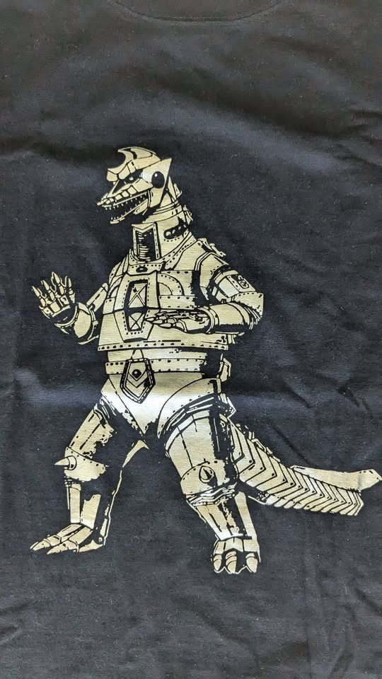 Japanese Brand × Vintage AMNIBUS Mechagodzilla 1974 T-Shirt Size US L / EU 52-54 / 3 - 2 Thumbnail