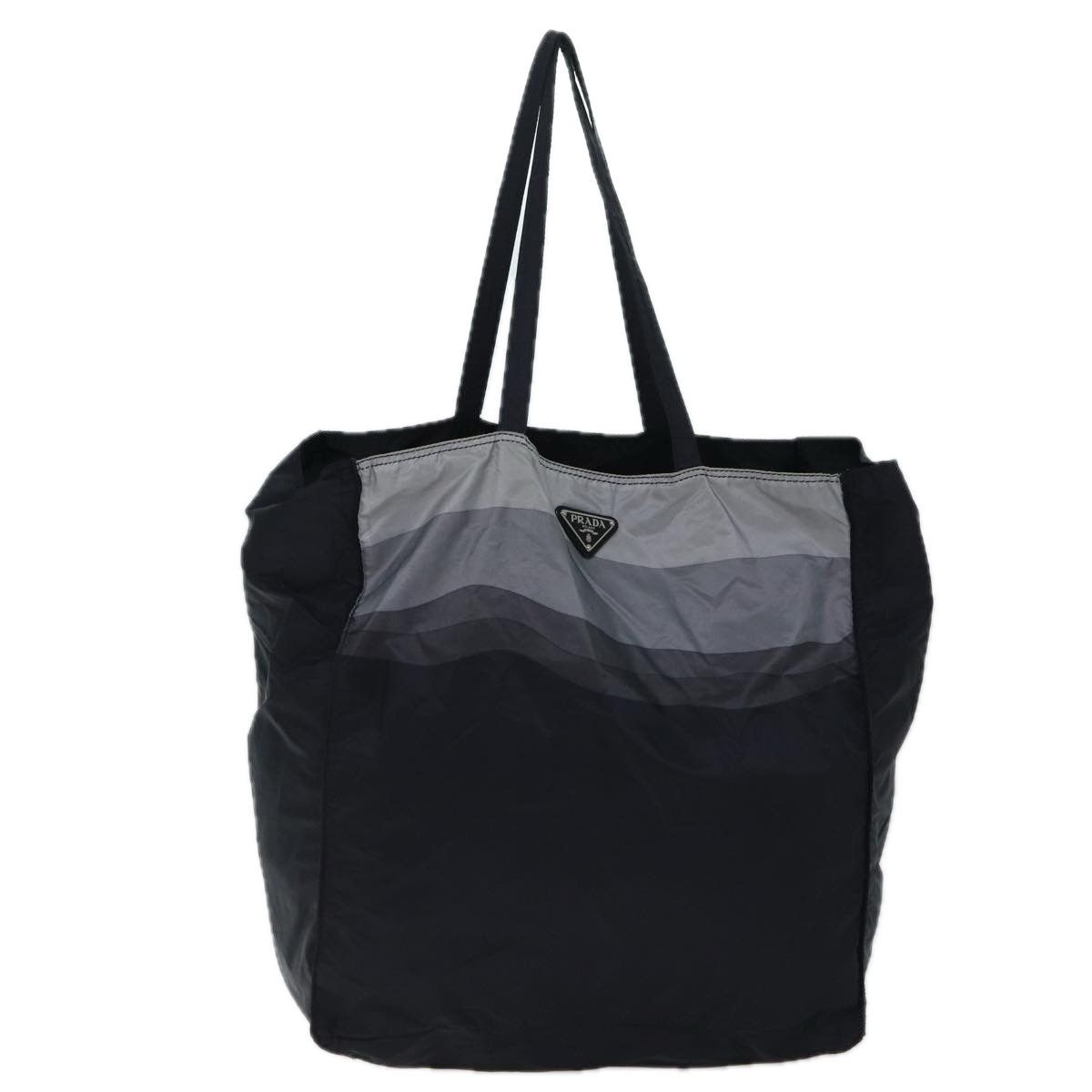 Prada Tessuto Black Synthetic Tote Bag (Pre-Owned) Size ONE SIZE - 1 Thumbnail