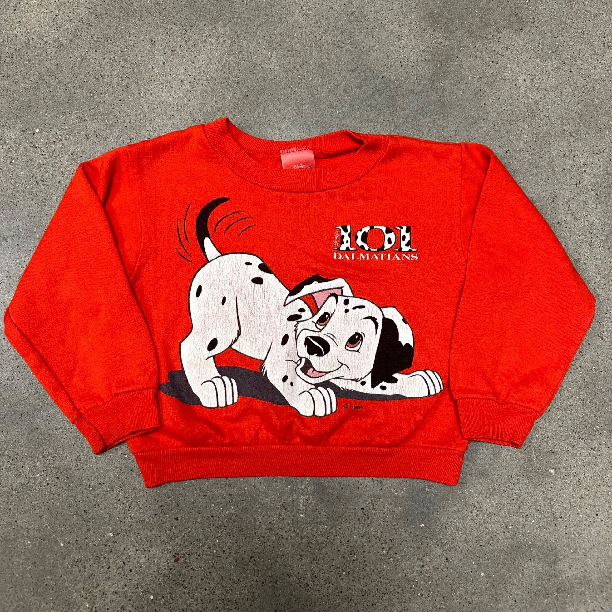 Disney × Vintage Vintage 90s Disney 101 Dalmatians Toddler Crewneck 4T Size US XXS / EU 40 - 1 Thumbnail