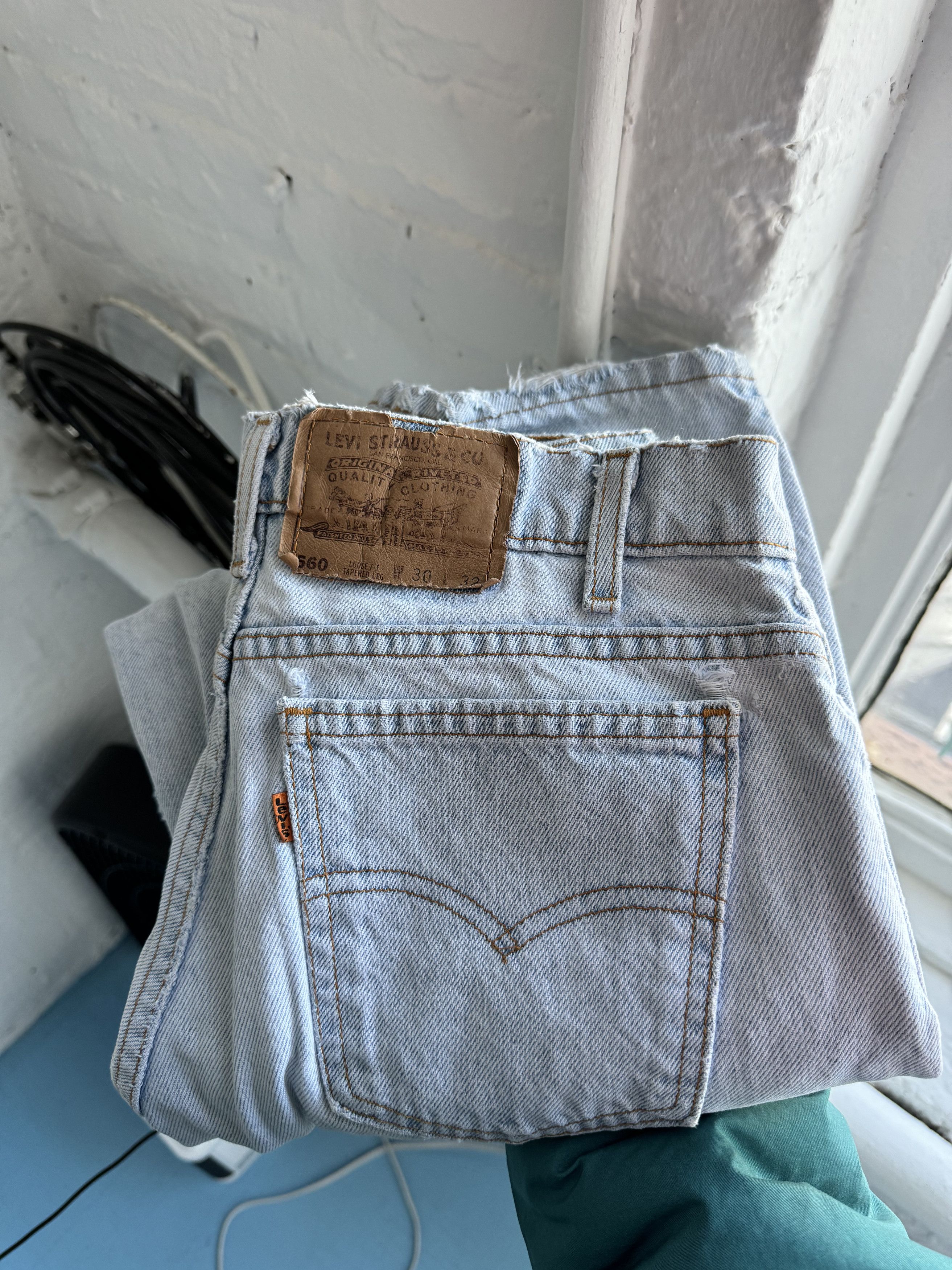 Levi's Vintage 90's Levi's 560 Jeans Size US 30 / EU 46 - 1 Thumbnail