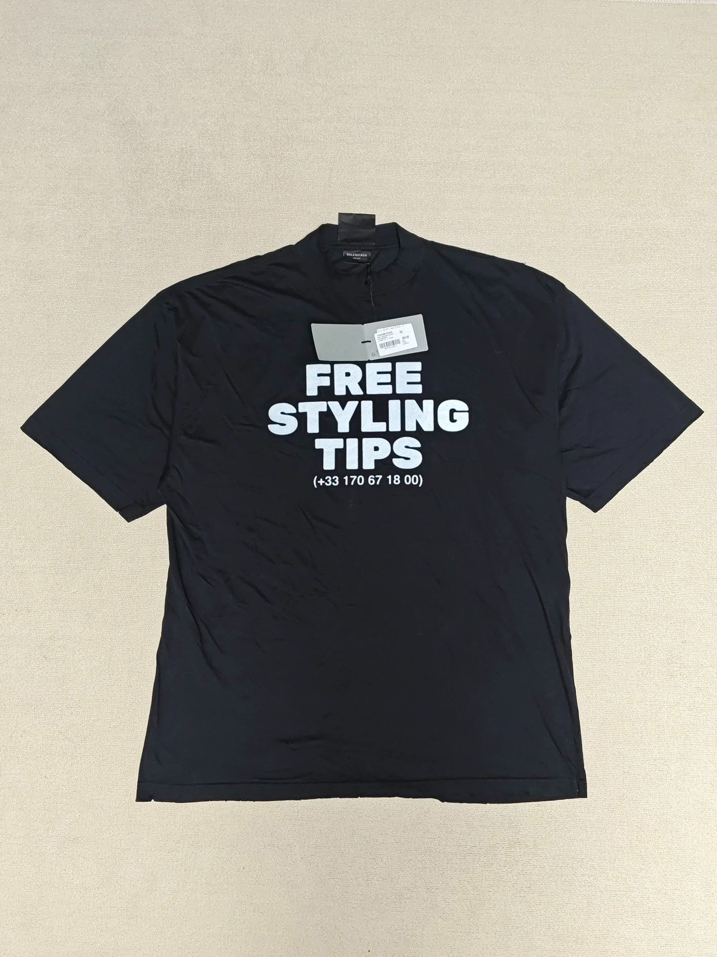 Balenciaga Balenciaga 23ss Show Phone Free STYLING TIPS Short Sleeves |  Grailed